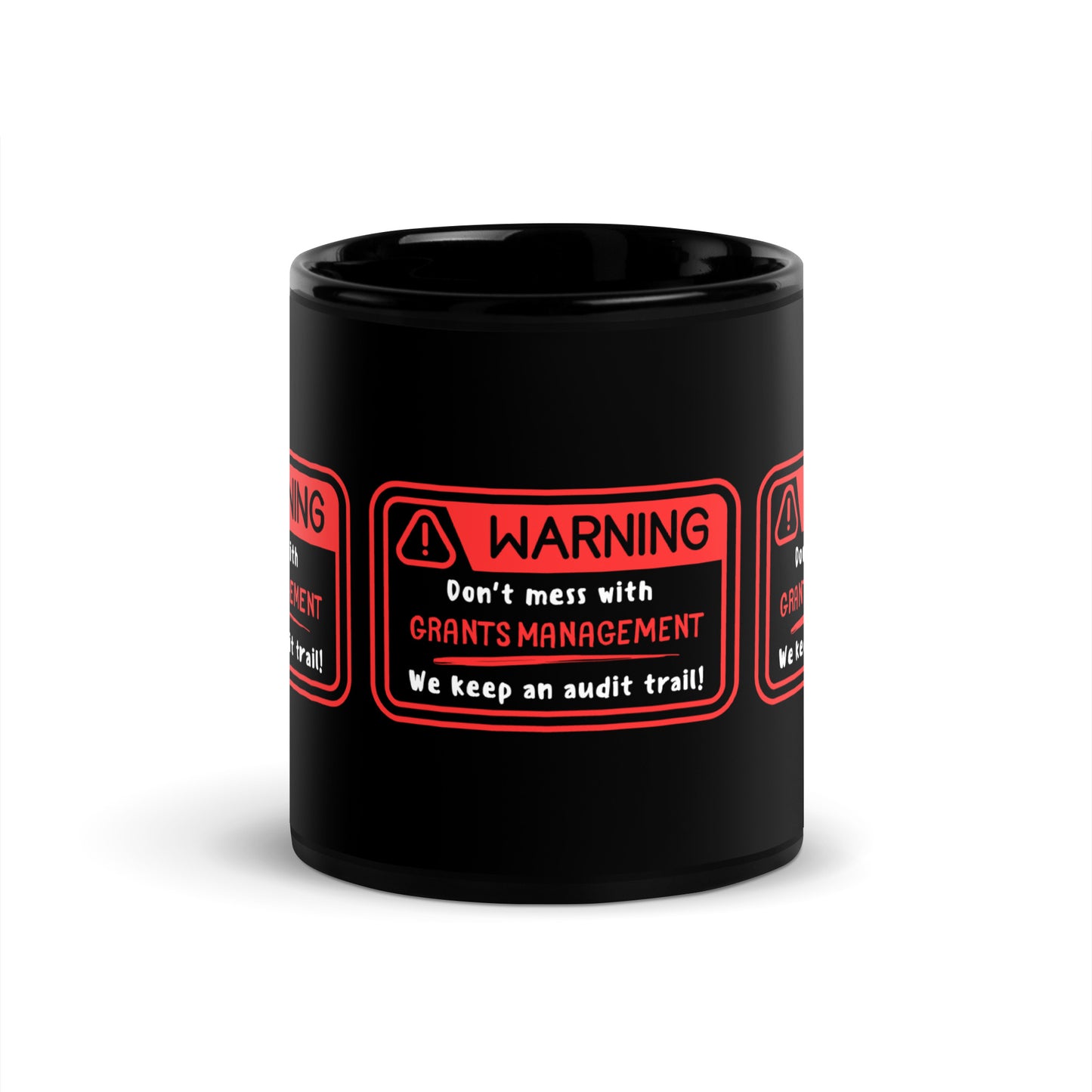 Don't Mess with GM 11oz Black Glossy Mug