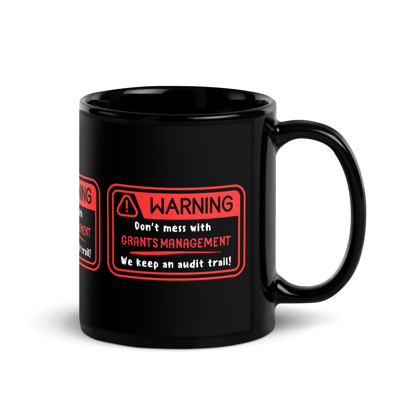 Don't Mess with GM 11oz Black Glossy Mug