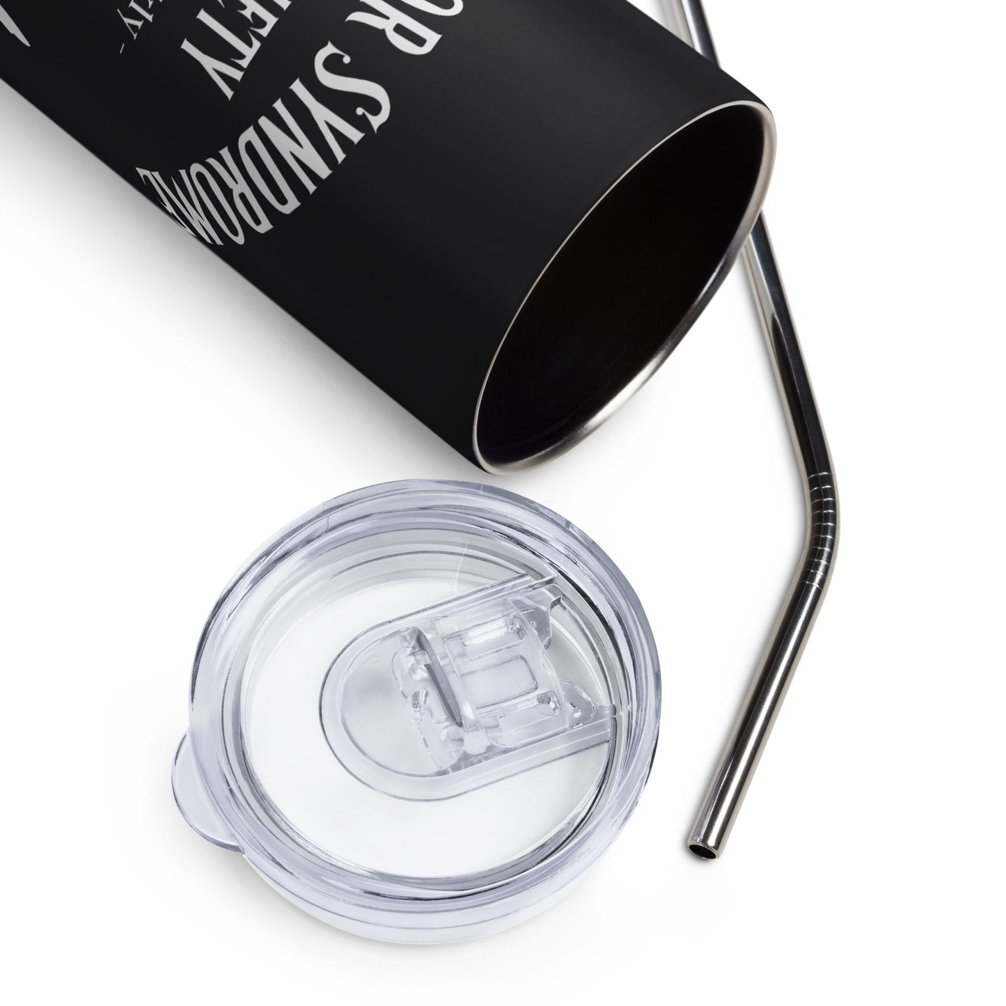 Impostor Syndrome Society Stainless steel tumbler