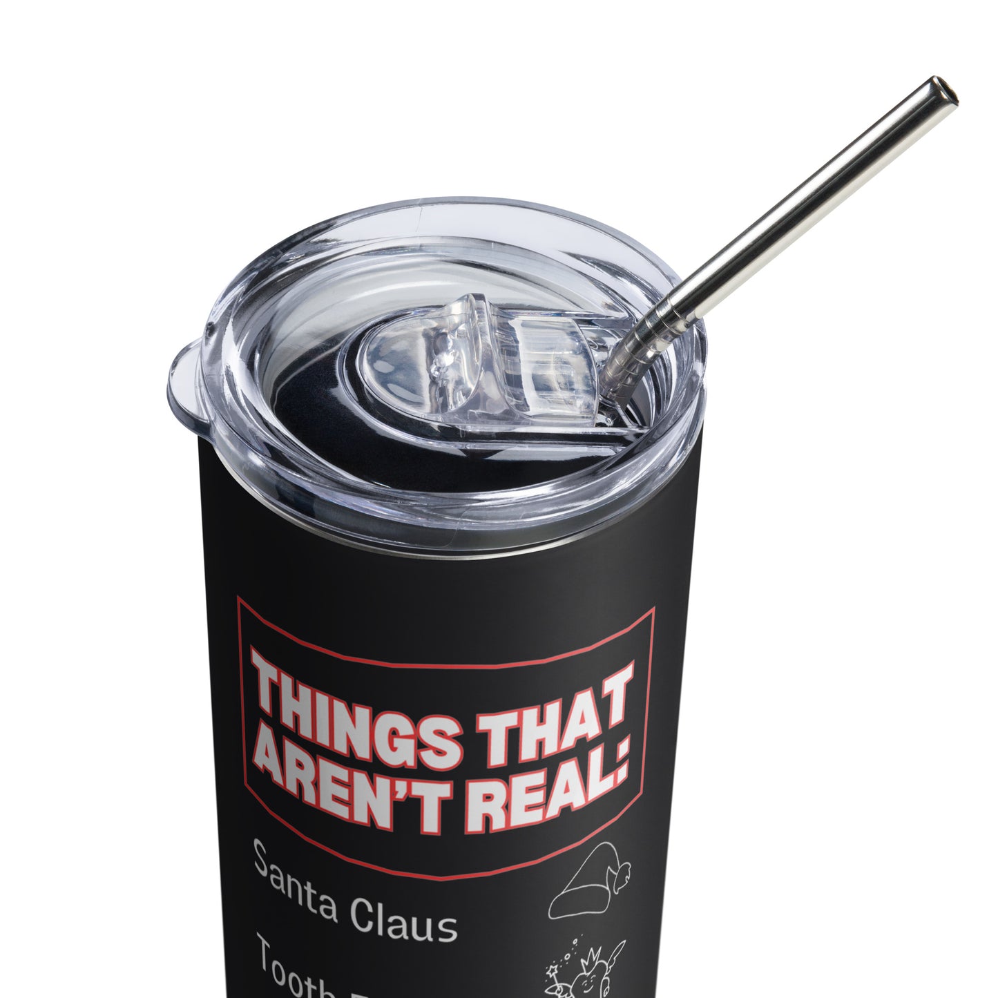 No Grants Management Emergencies Stainless steel tumbler