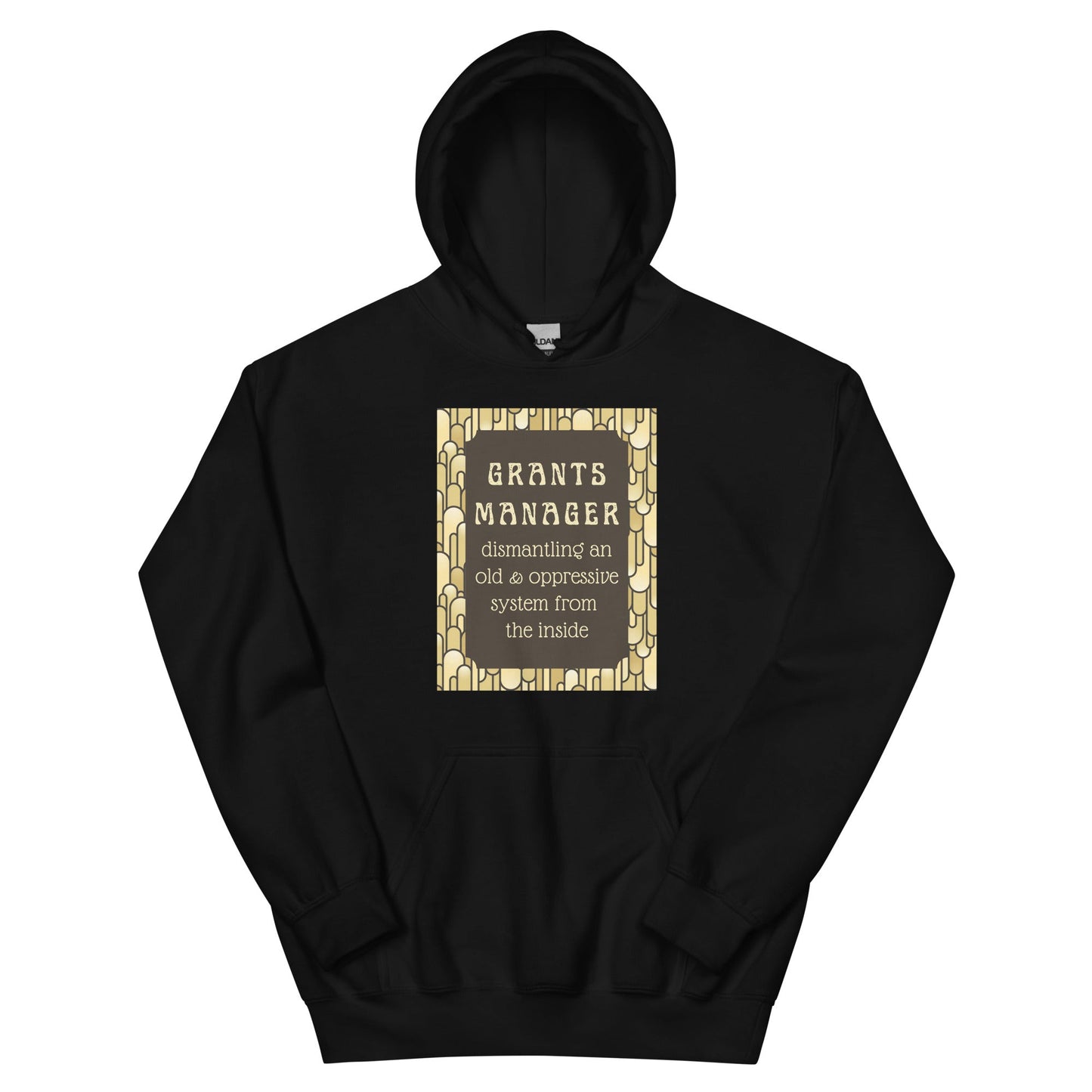Art Deco Grants Manager Unisex Hoodie-recalciGrant