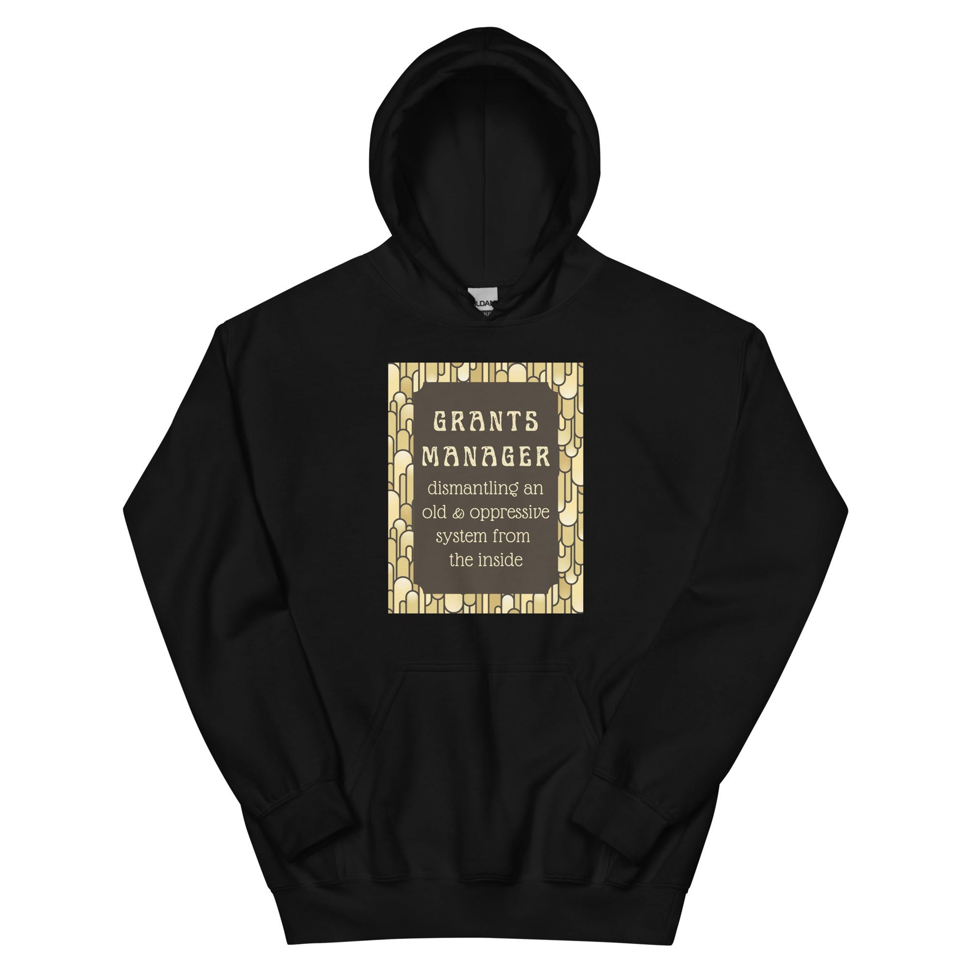 Art Deco Grants Manager Unisex Hoodie-recalciGrant