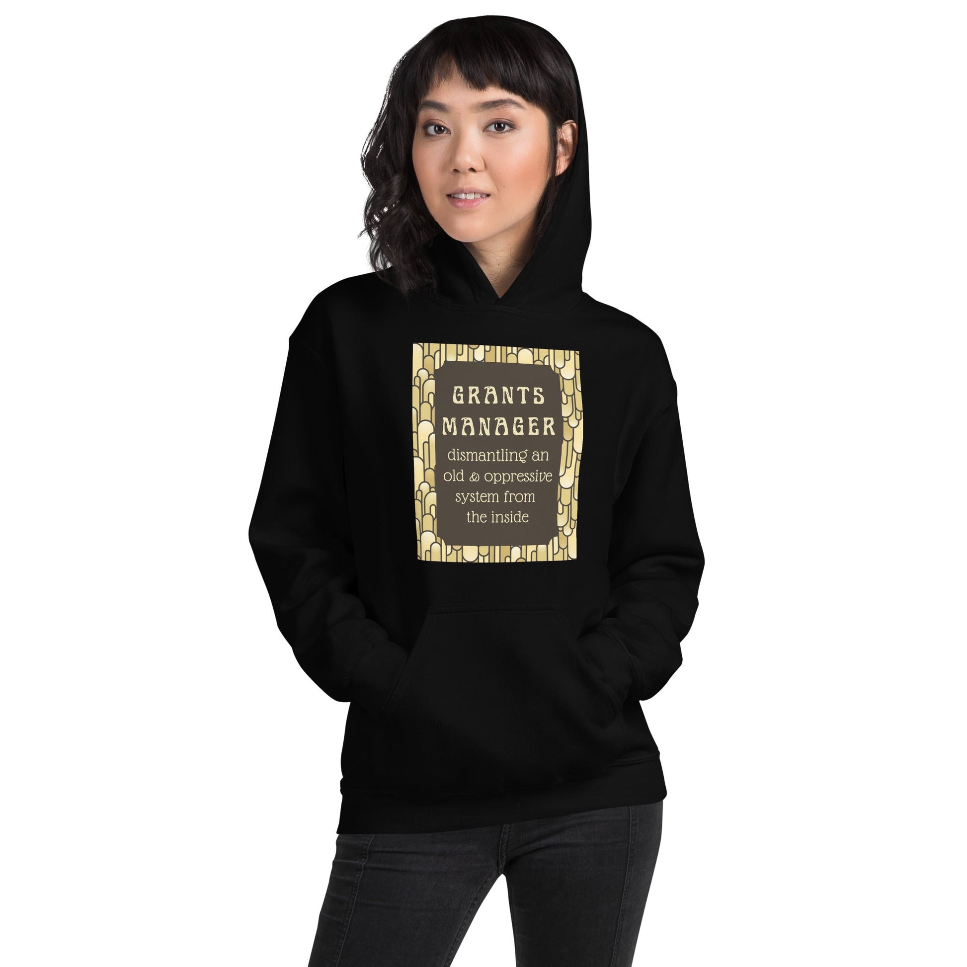 Art Deco Grants Manager Unisex Hoodie-recalciGrant