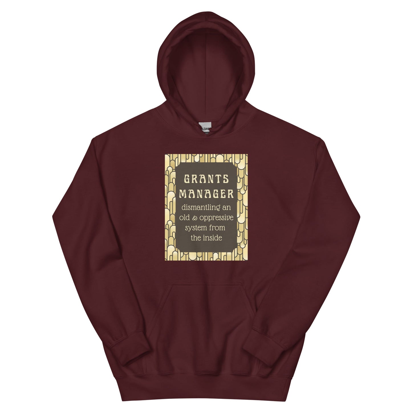 Art Deco Grants Manager Unisex Hoodie-recalciGrant