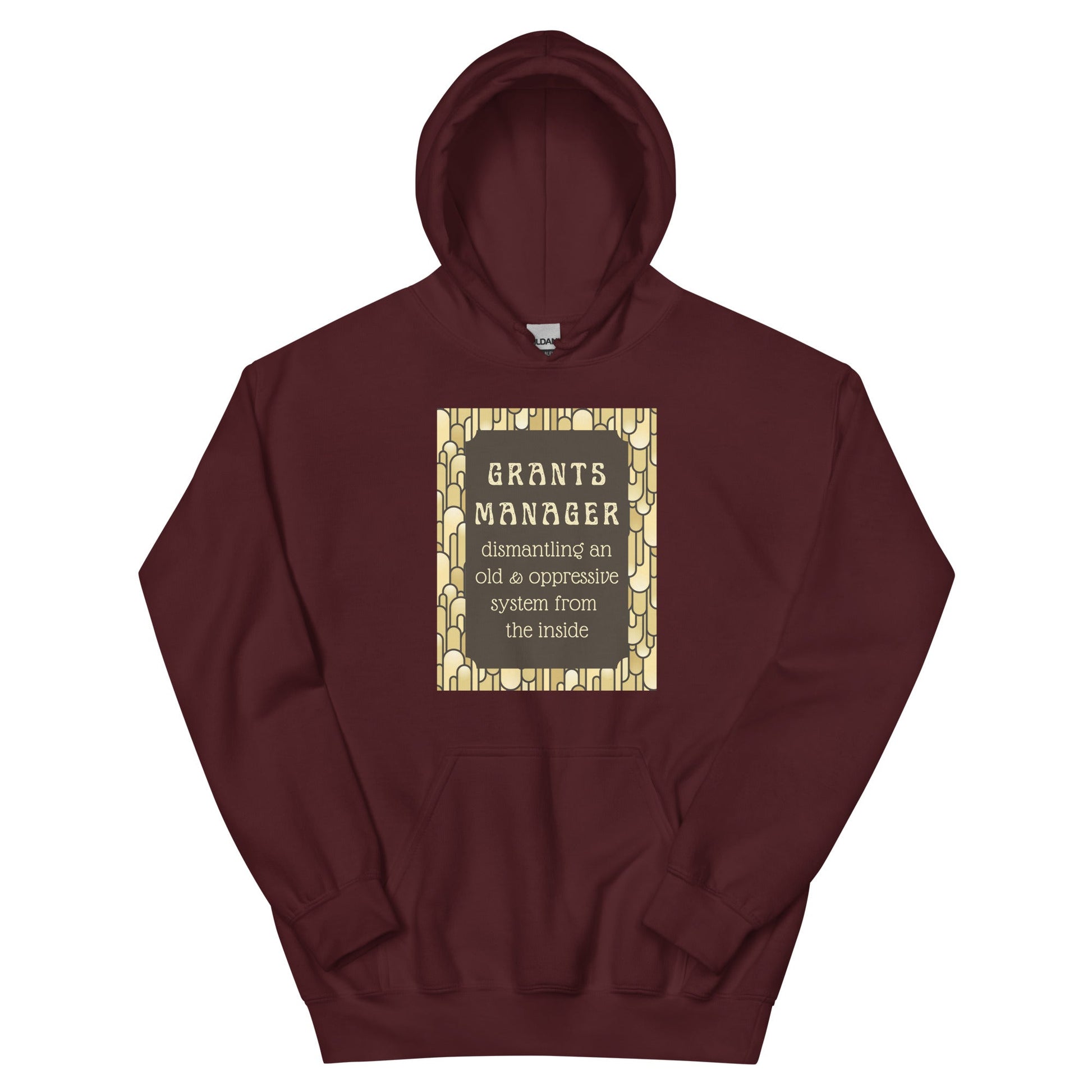 Art Deco Grants Manager Unisex Hoodie-recalciGrant