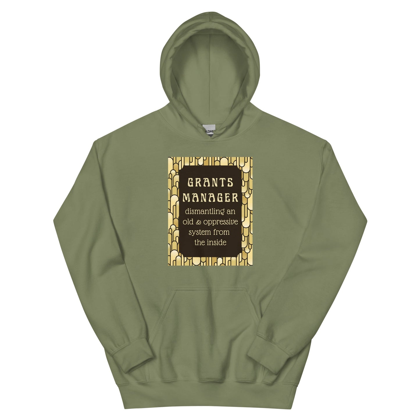 Art Deco Grants Manager Unisex Hoodie-recalciGrant