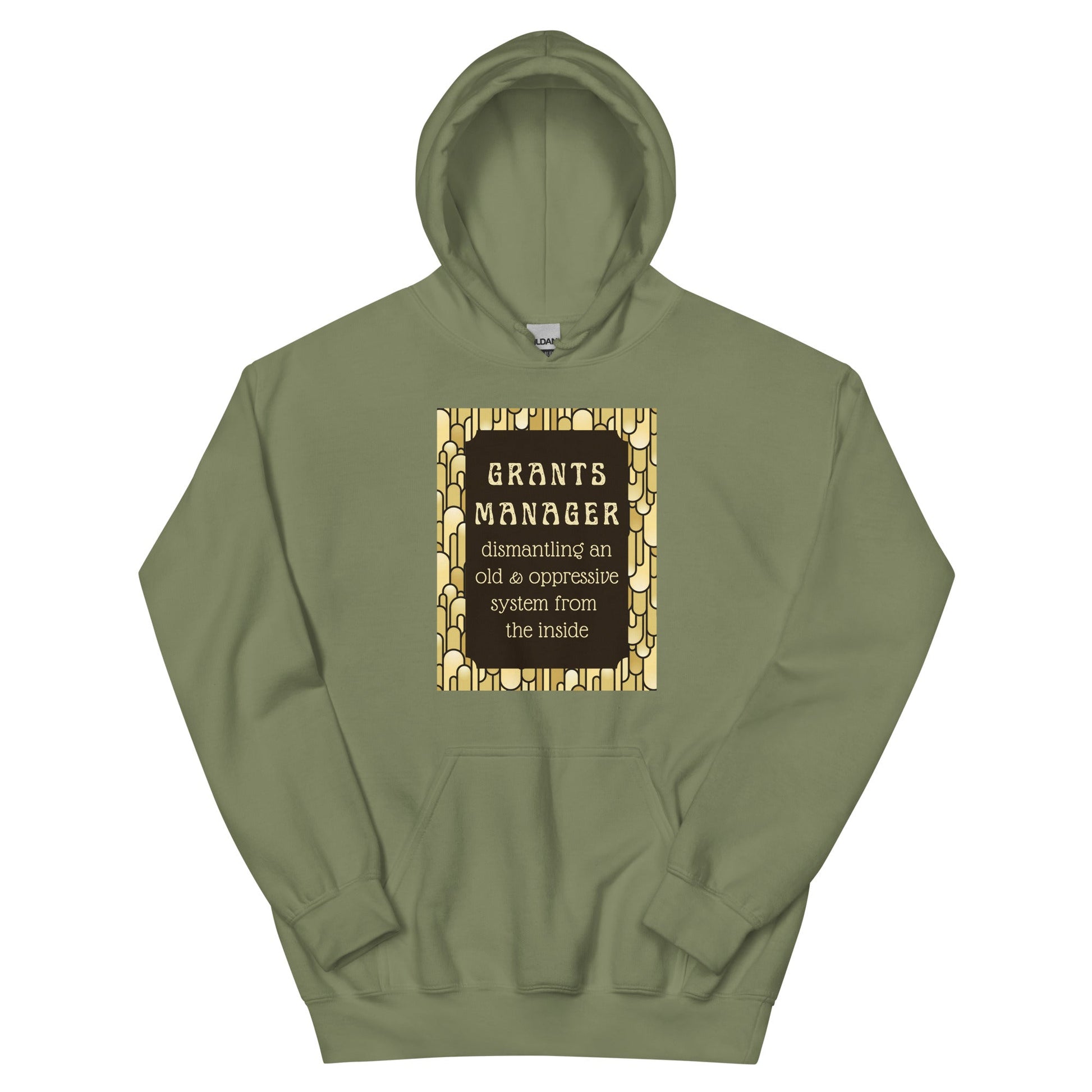 Art Deco Grants Manager Unisex Hoodie-recalciGrant