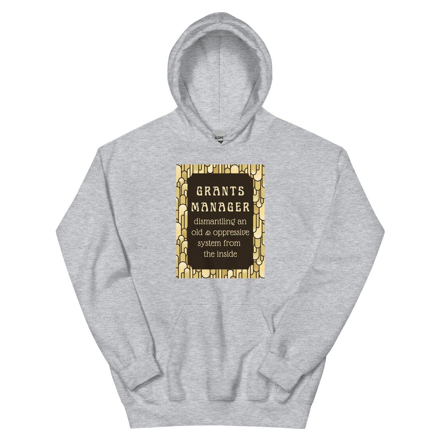 Art Deco Grants Manager Unisex Hoodie-recalciGrant