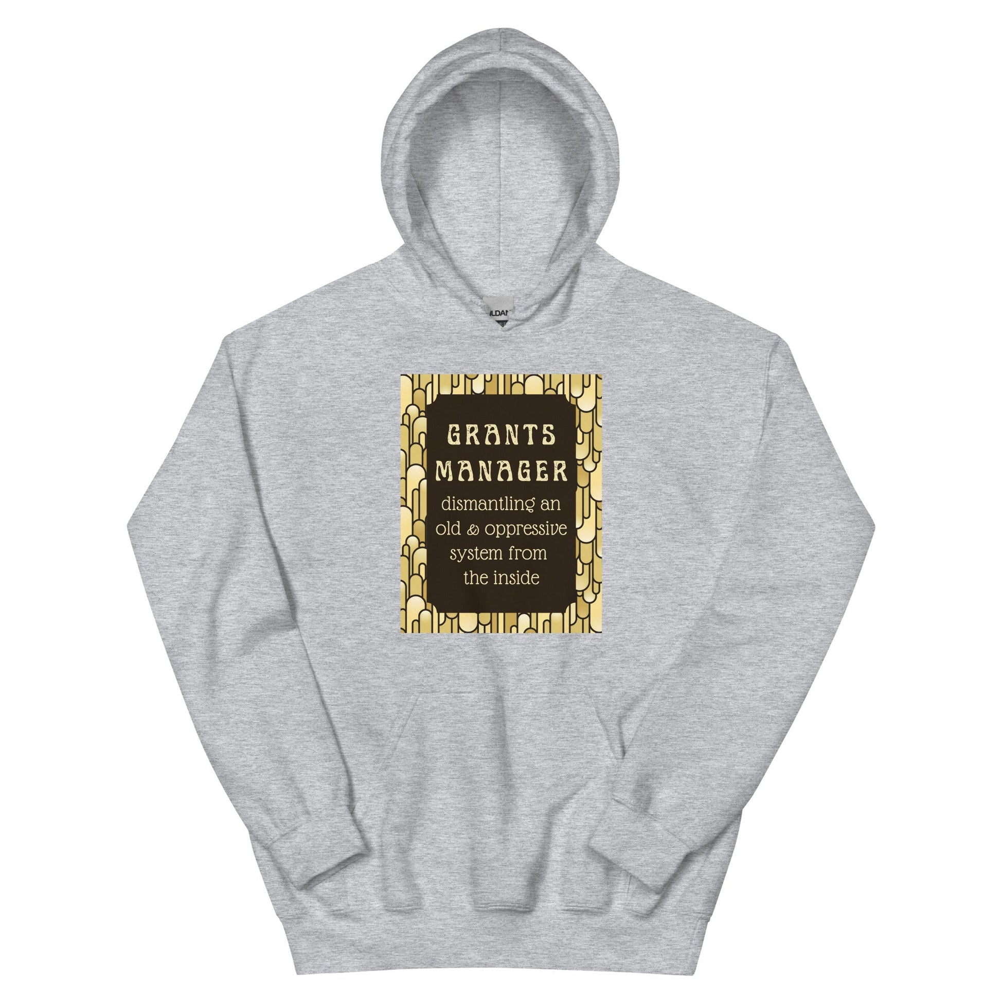 Art Deco Grants Manager Unisex Hoodie-recalciGrant
