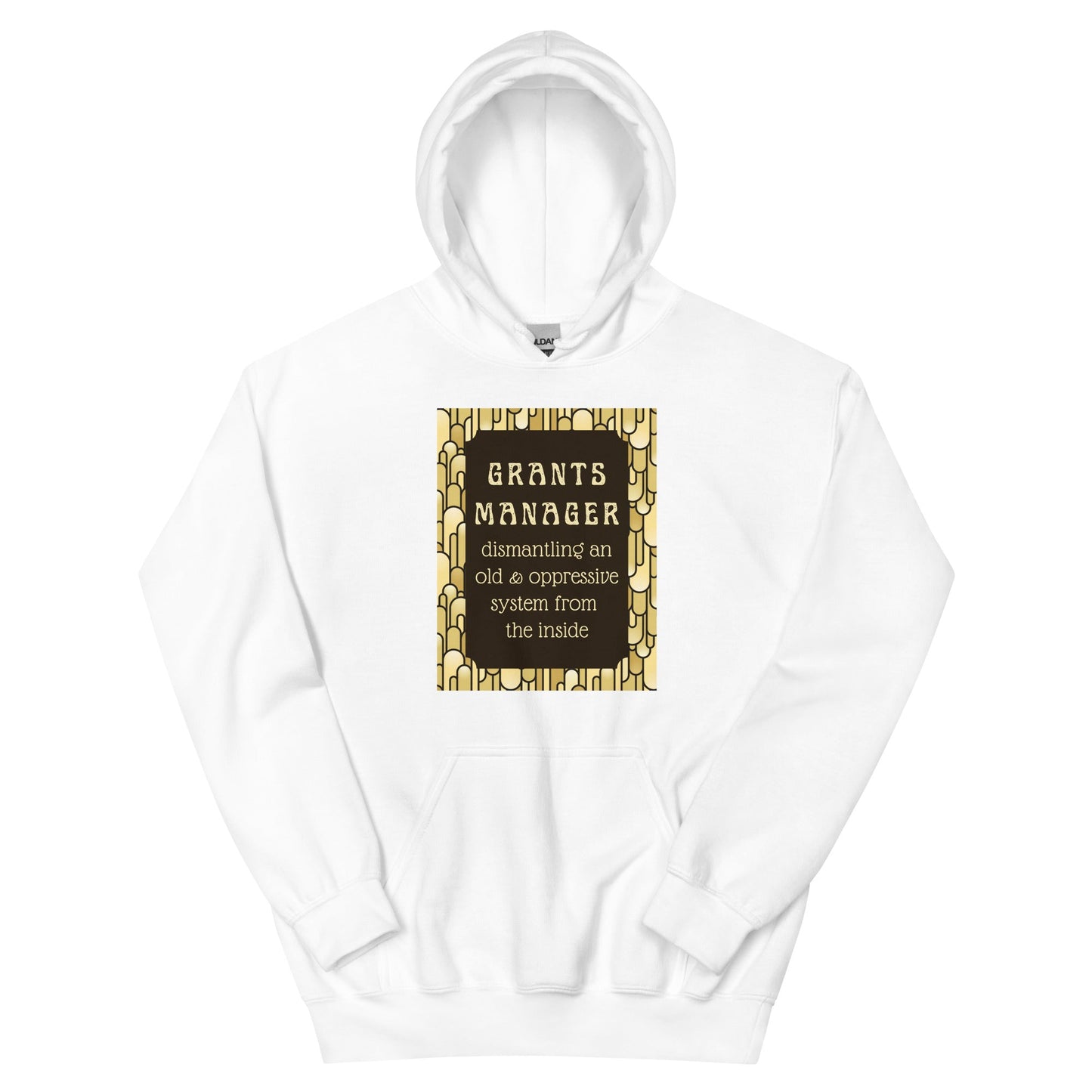 Art Deco Grants Manager Unisex Hoodie-recalciGrant