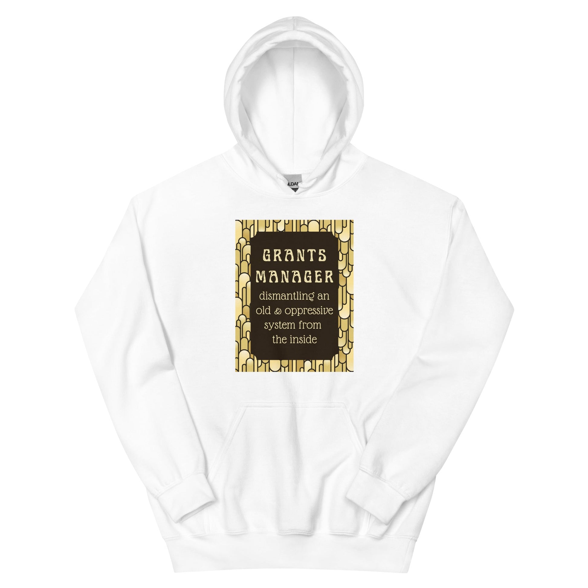 Art Deco Grants Manager Unisex Hoodie-recalciGrant