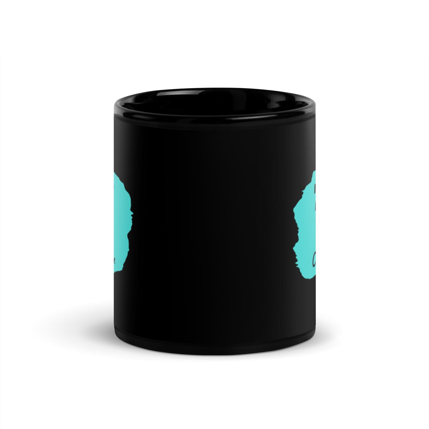 Introverted but Willing to Discuss Grant Compliance Black Glossy Mug 11oz