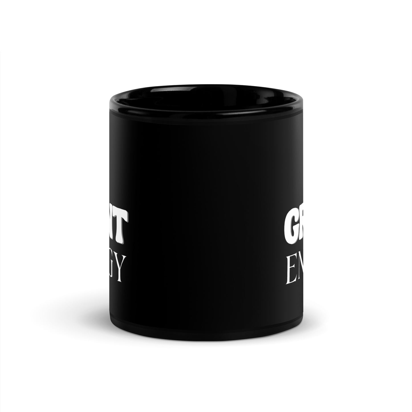 Big Grant Energy Black Glossy Mug 11oz