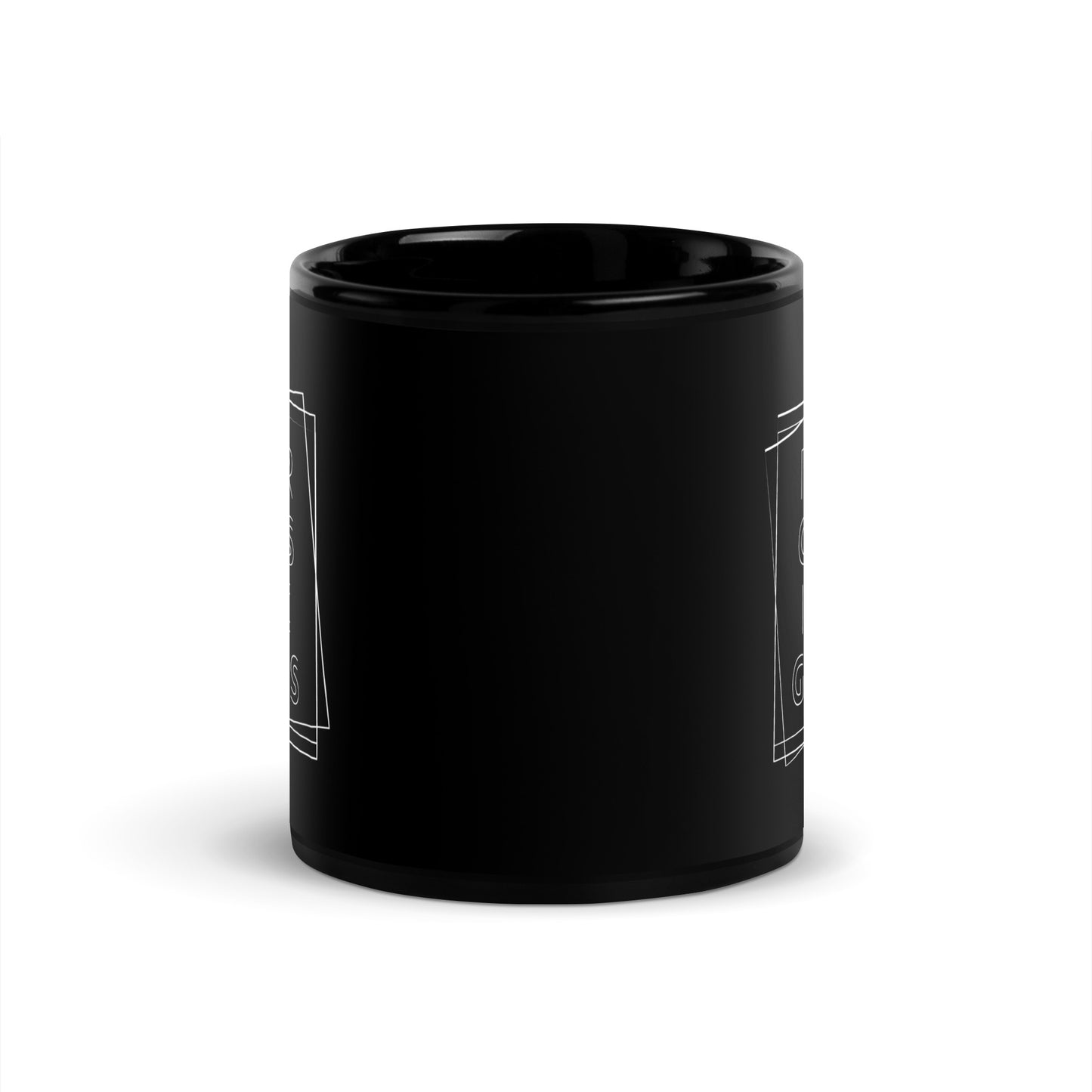 Fewer Can'ts, More Grants Black Glossy Mug 11oz