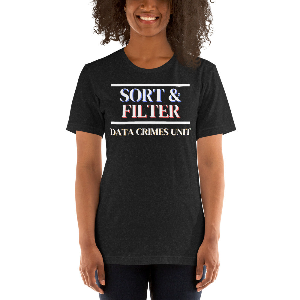 Data Crimes Unit Unisex t-shirt-recalciGrant