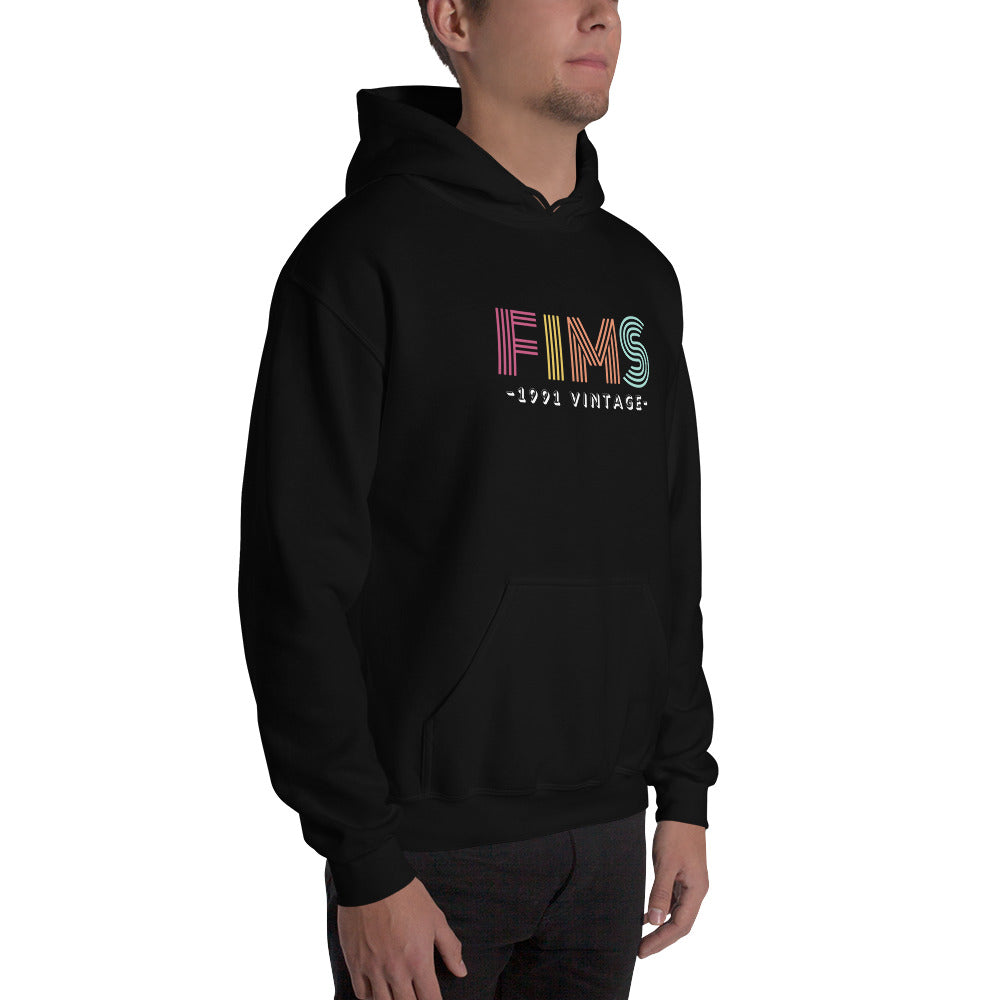 FIMS 1991 Vintage Unisex Hoodie-recalciGrant