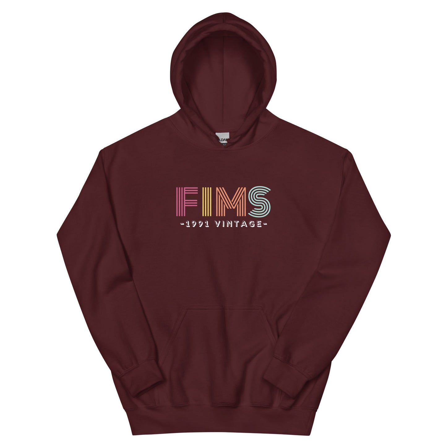 FIMS 1991 Vintage Unisex Hoodie-recalciGrant