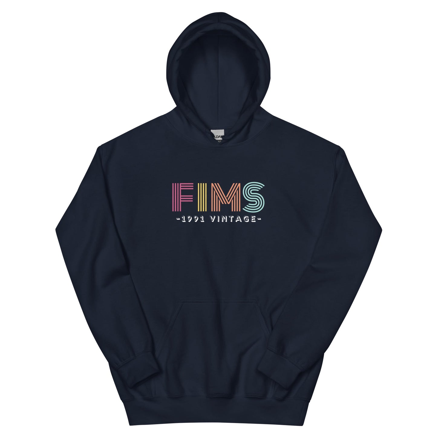 FIMS 1991 Vintage Unisex Hoodie-recalciGrant