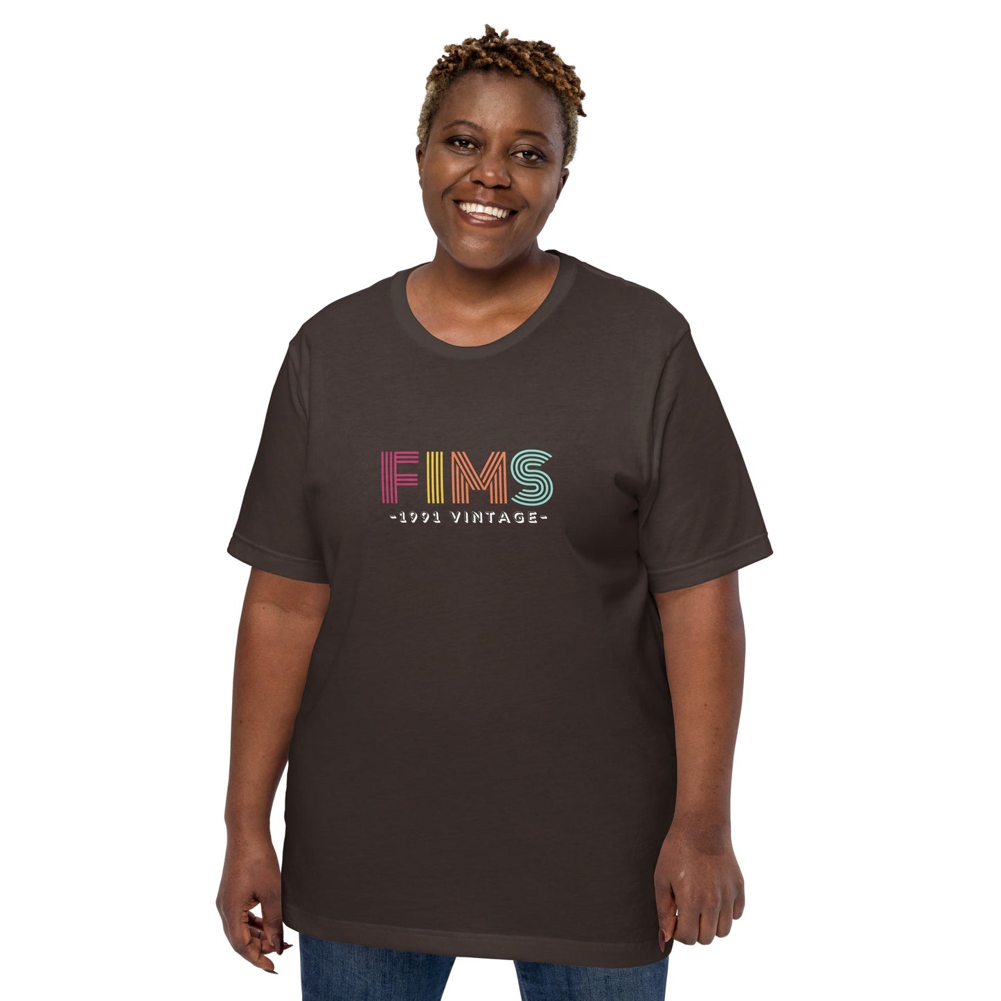 FIMS 1991 Vintage Unisex t-shirt-recalciGrant