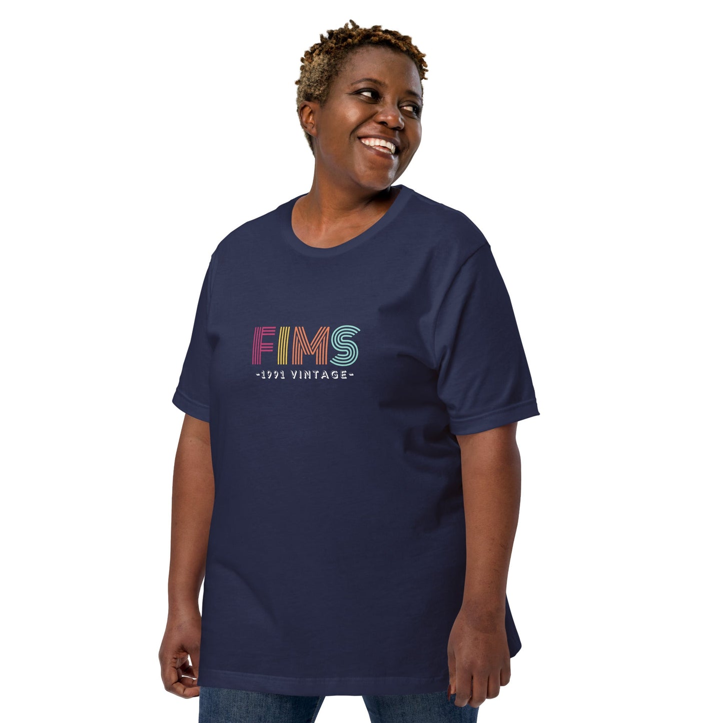 FIMS 1991 Vintage Unisex t-shirt-recalciGrant