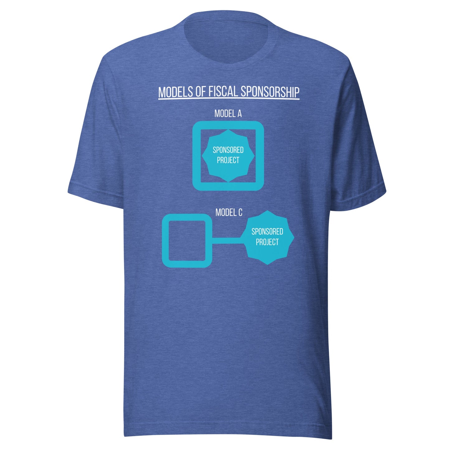 Fiscal Sponsorship Models Unisex t-shirt-recalciGrant