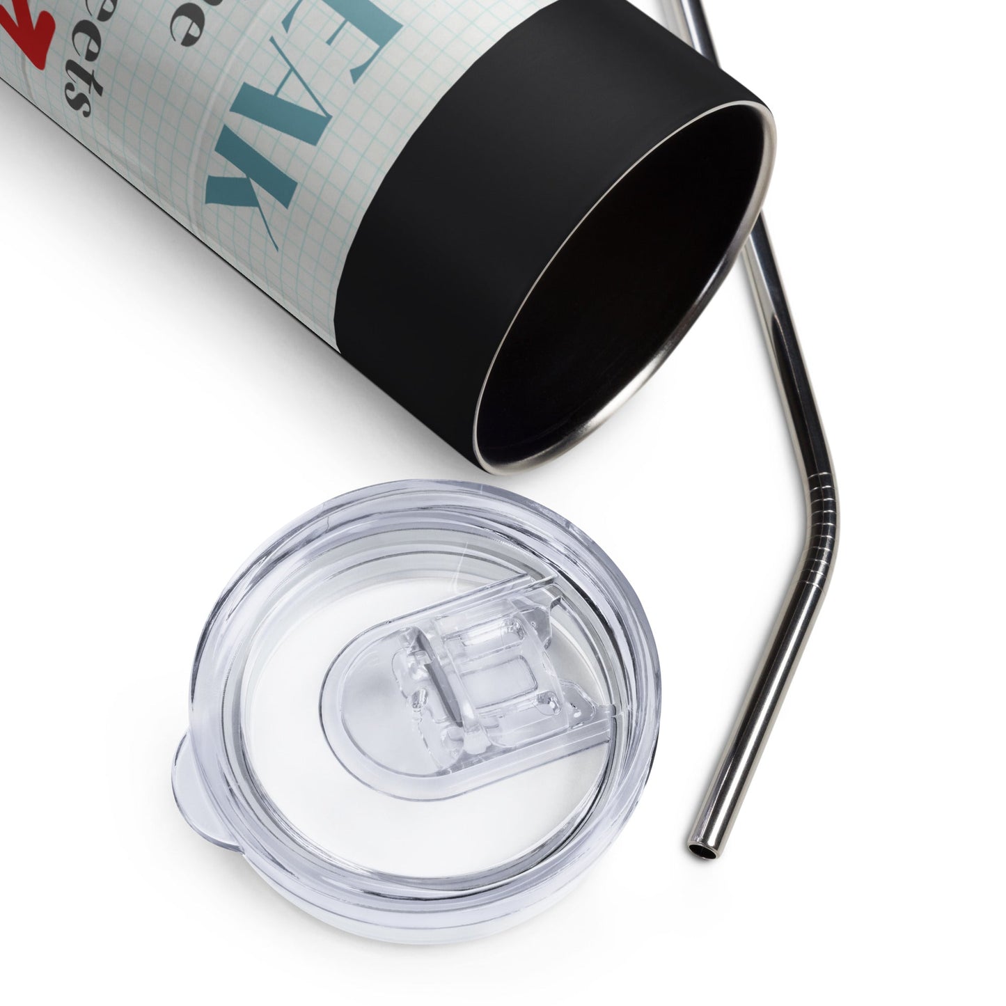 Freak in the Spreadsheets Stainless steel tumbler