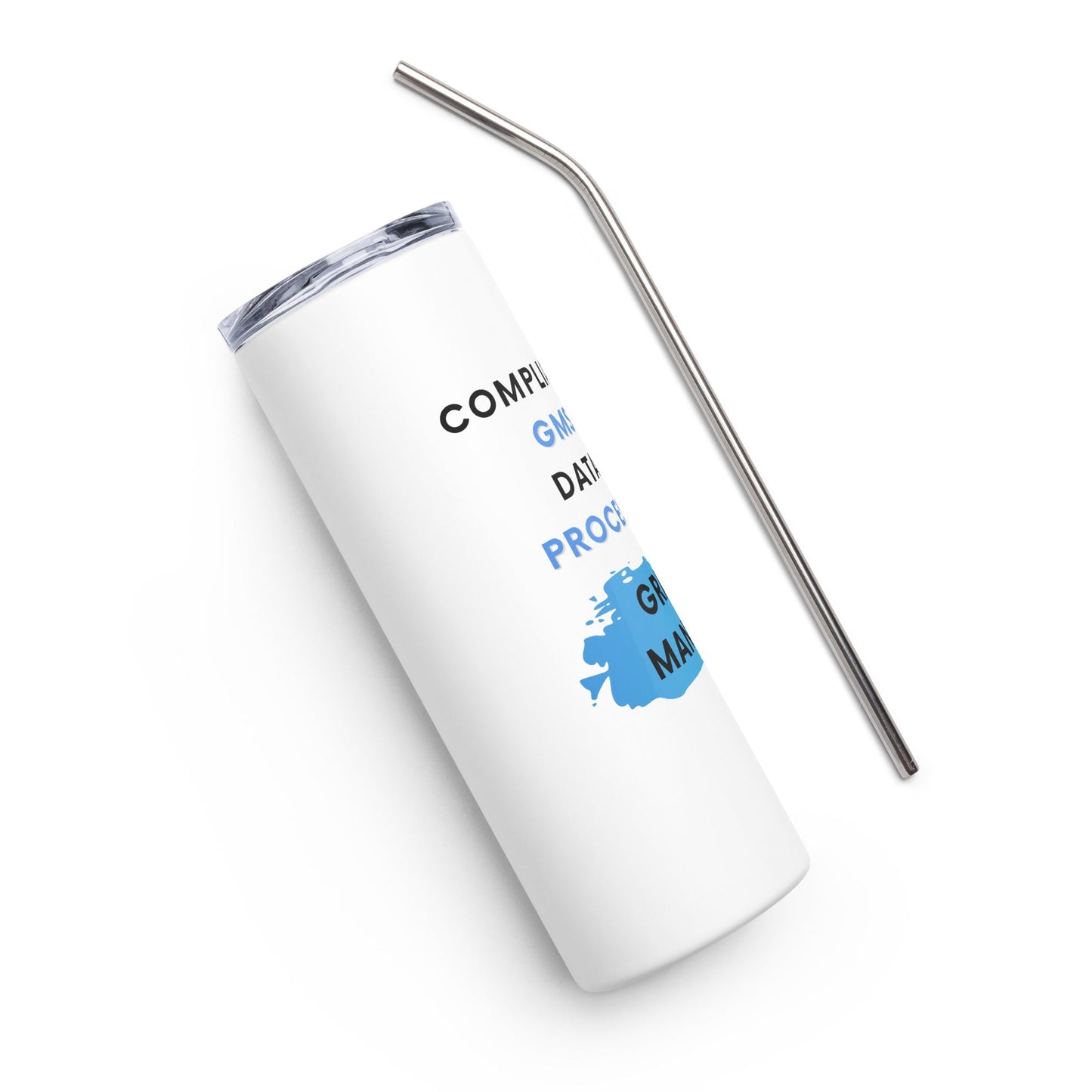 Grants Manager Skill Words Stainless steel tumbler