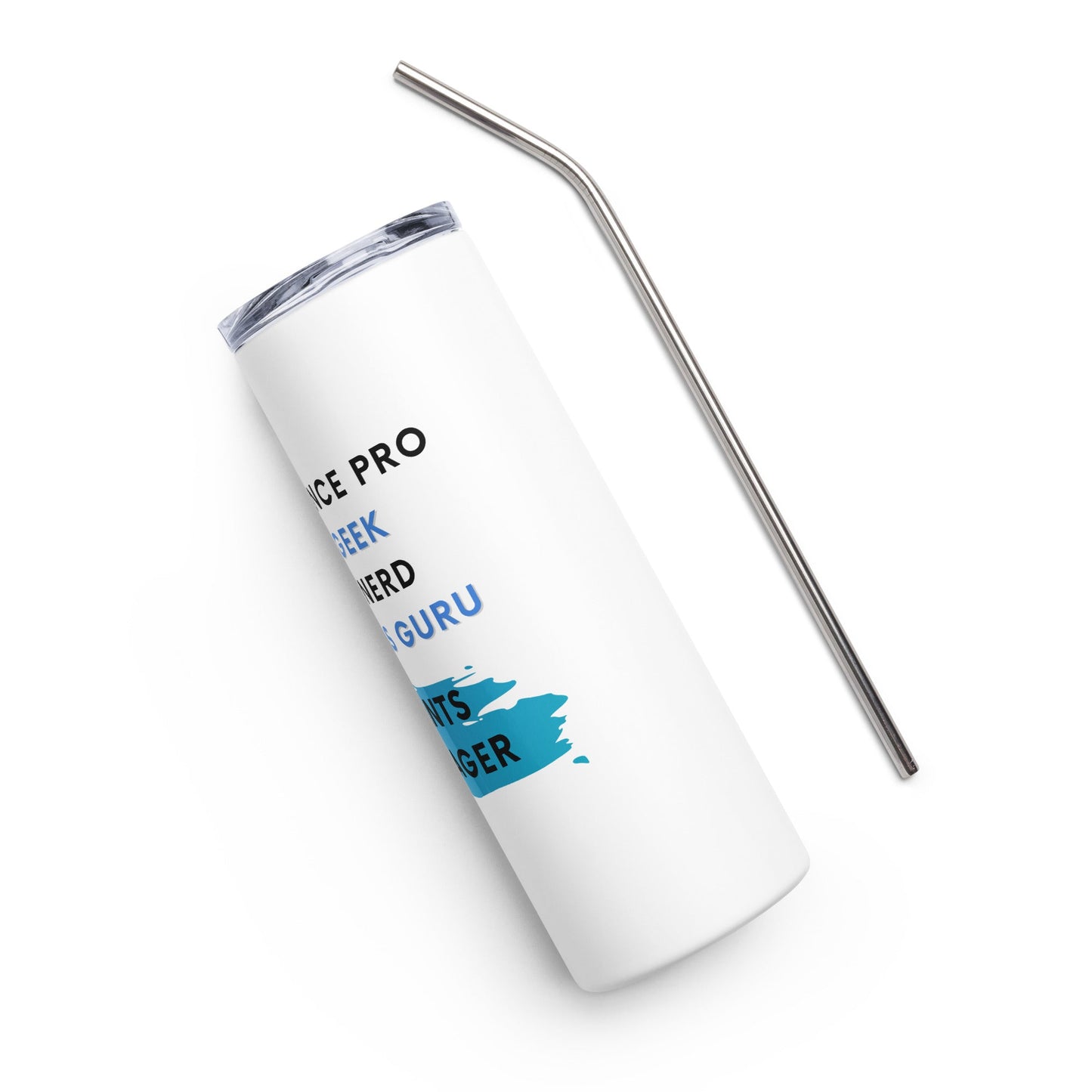 Grants Manager Skill Words Stainless steel tumbler
