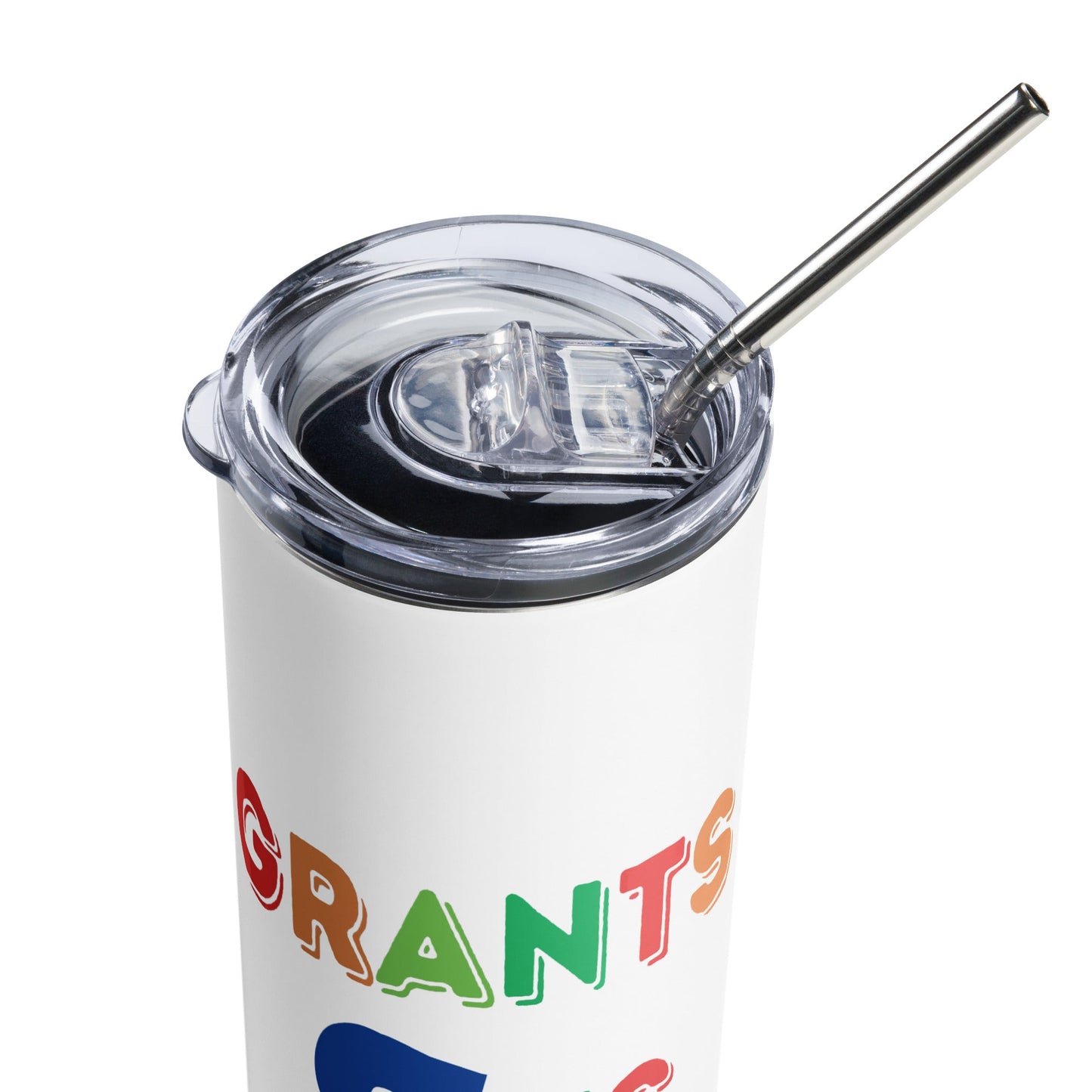 Grants R Us Stainless steel tumbler-recalciGrant