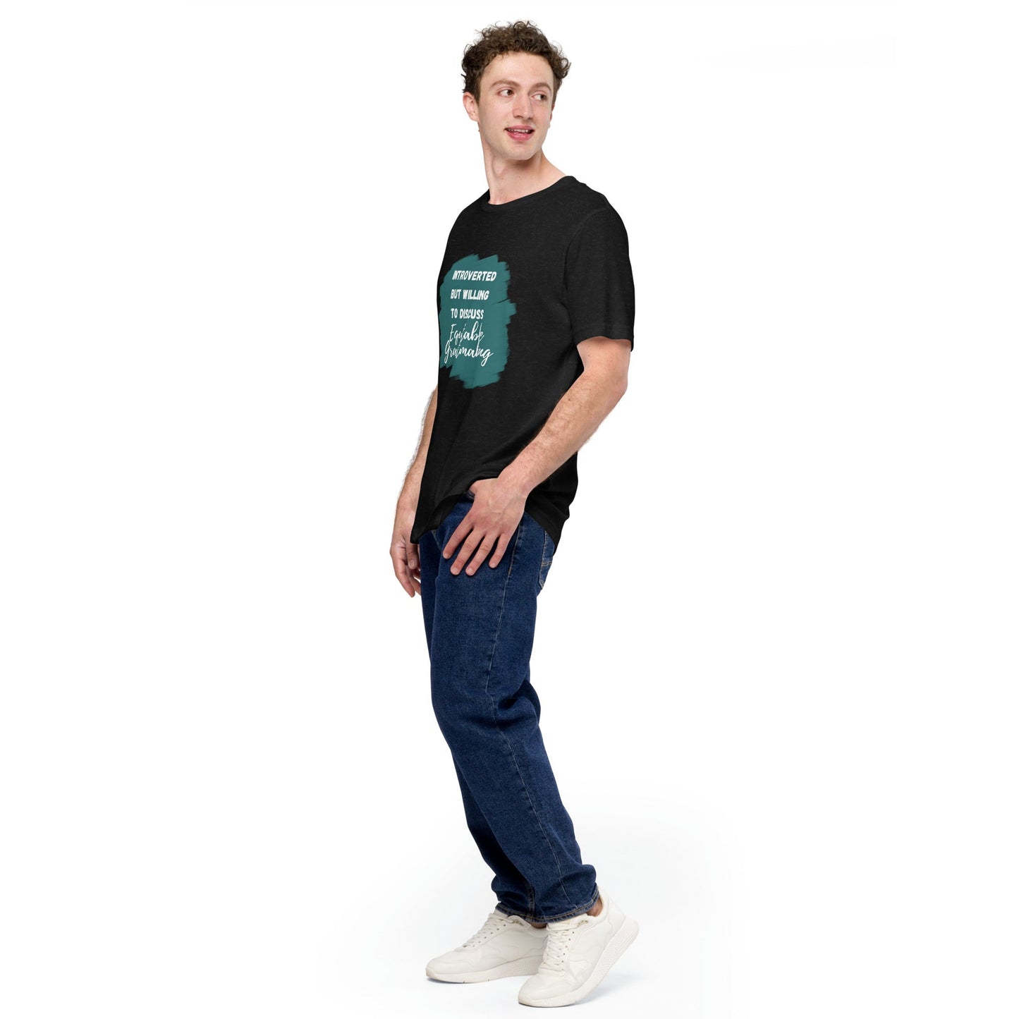 Introverted but Willing to Discuss Equitable Grantmaking Unisex t-shirt