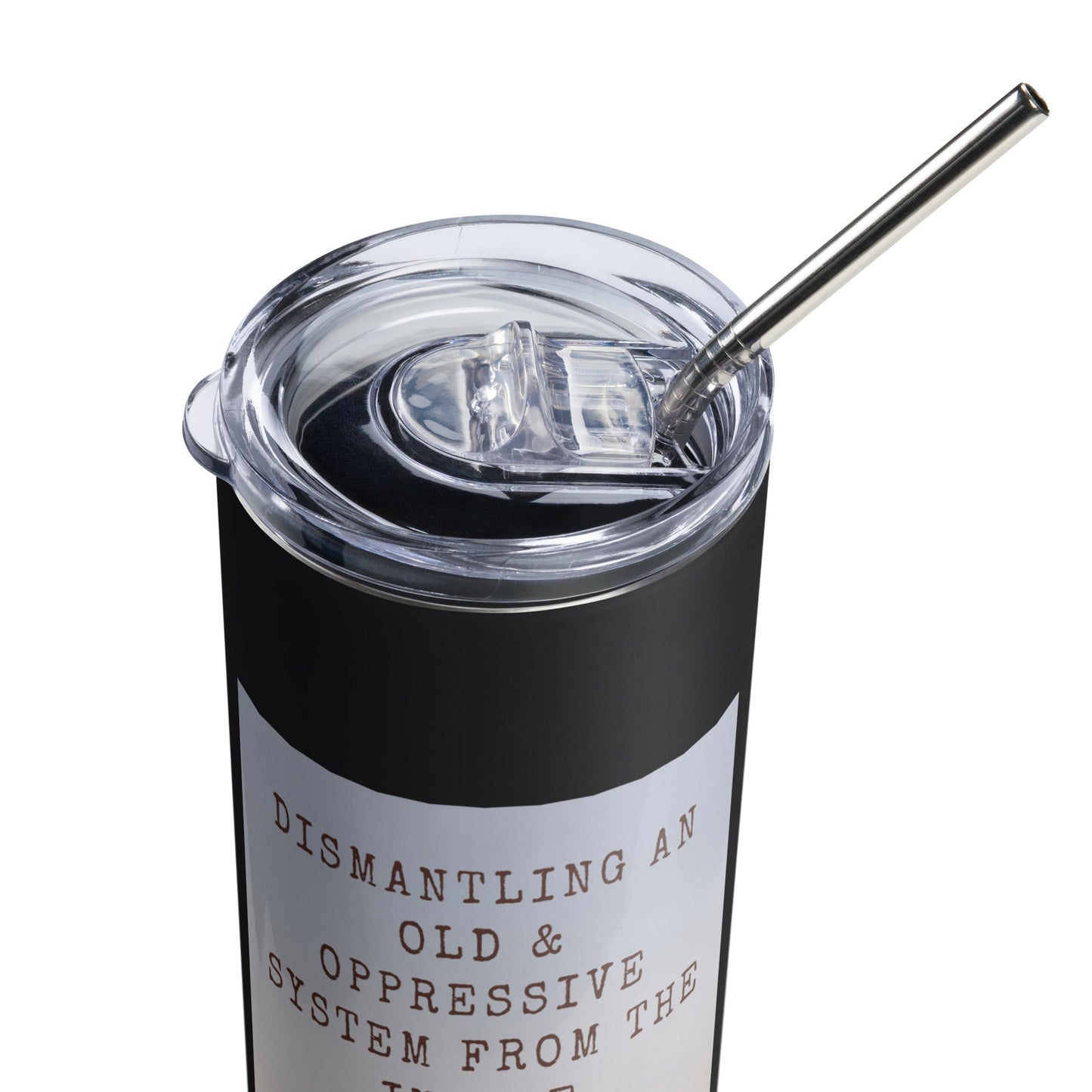 Old West Yellowstone Grants Manager Stainless steel tumbler
