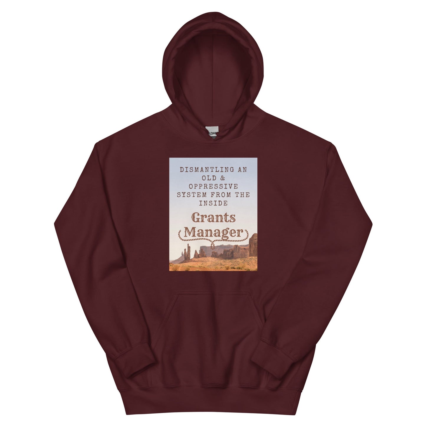 Old West Yellowstone Grants Manager Unisex Hoodie