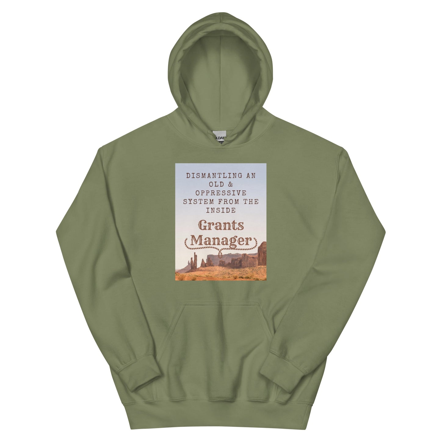 Old West Yellowstone Grants Manager Unisex Hoodie