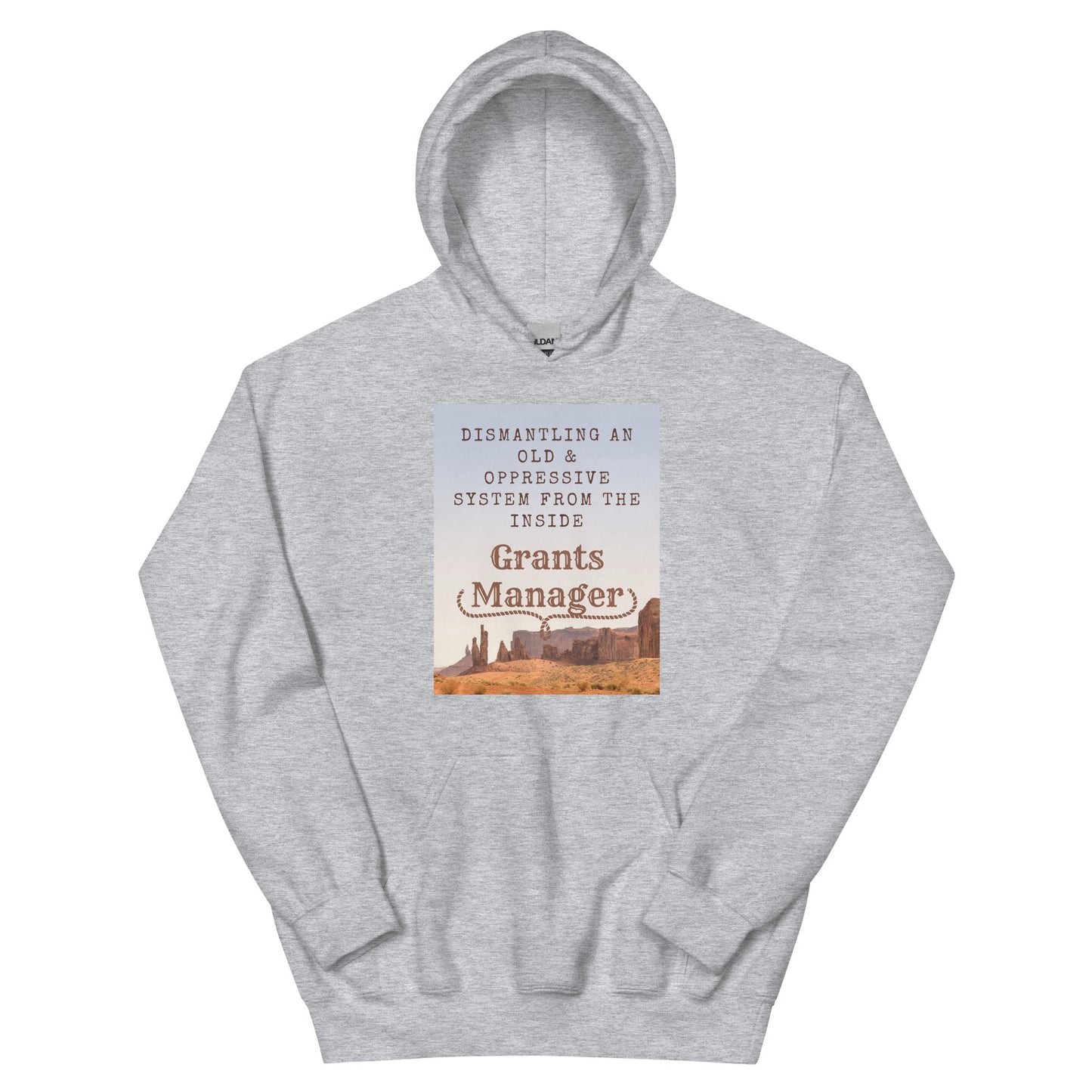 Old West Yellowstone Grants Manager Unisex Hoodie