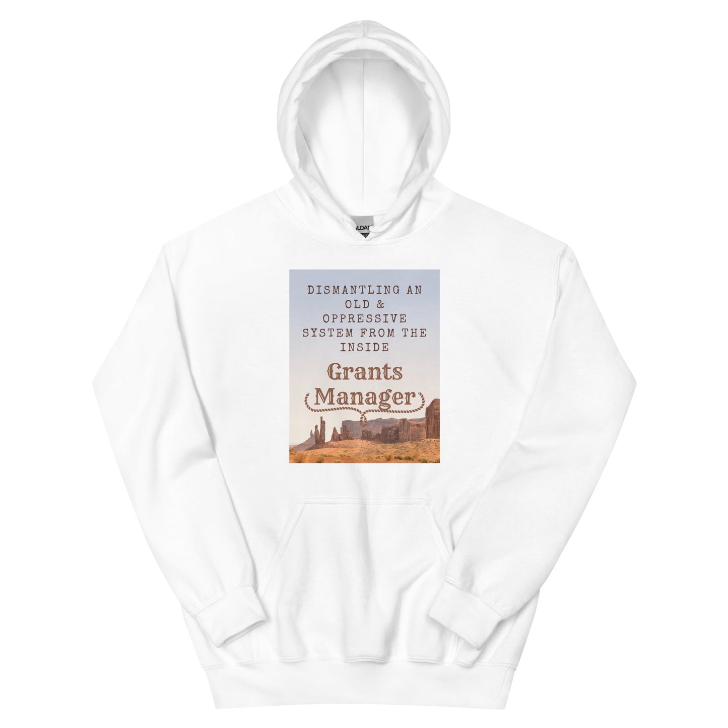 Old West Yellowstone Grants Manager Unisex Hoodie