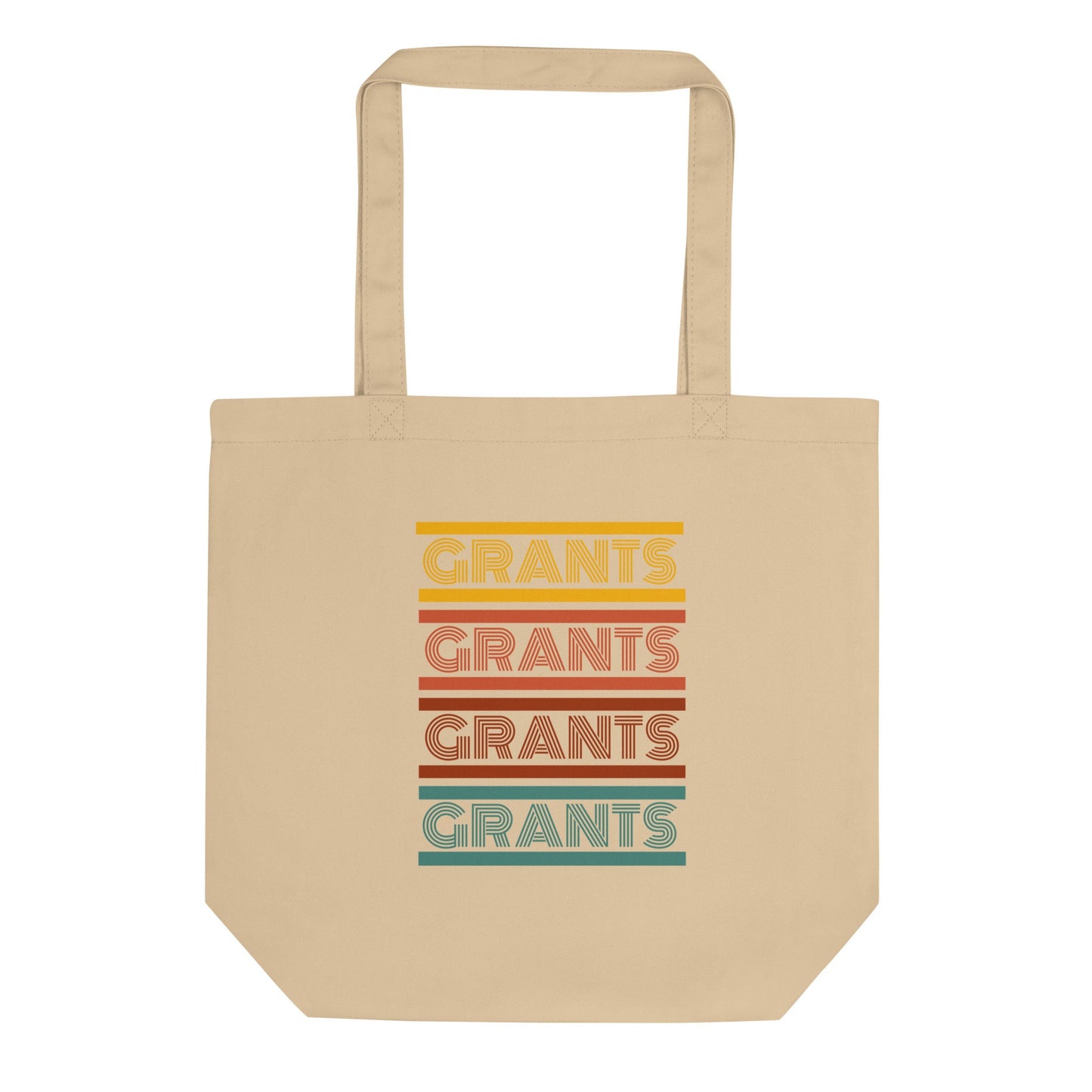 Retro Grants Typography Eco Tote Bag