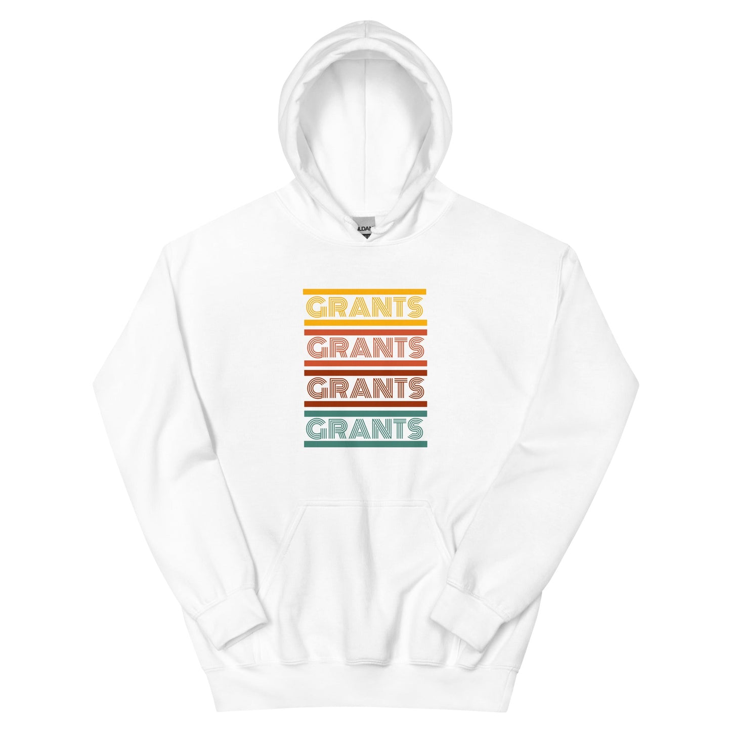 Retro Grants Typography Unisex Hoodie