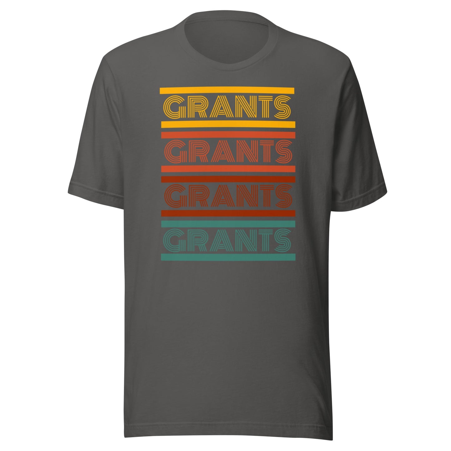 Retro Grants Typography Unisex t-shirt