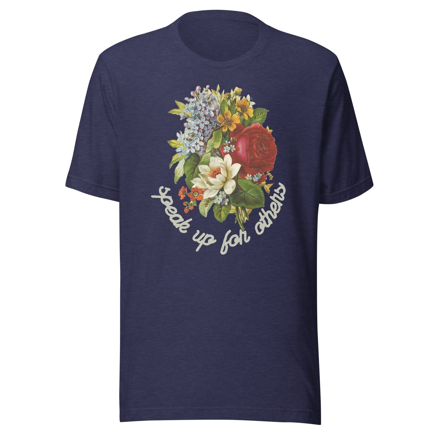 Speak Up for Others Floral Unisex t-shirt-recalciGrant