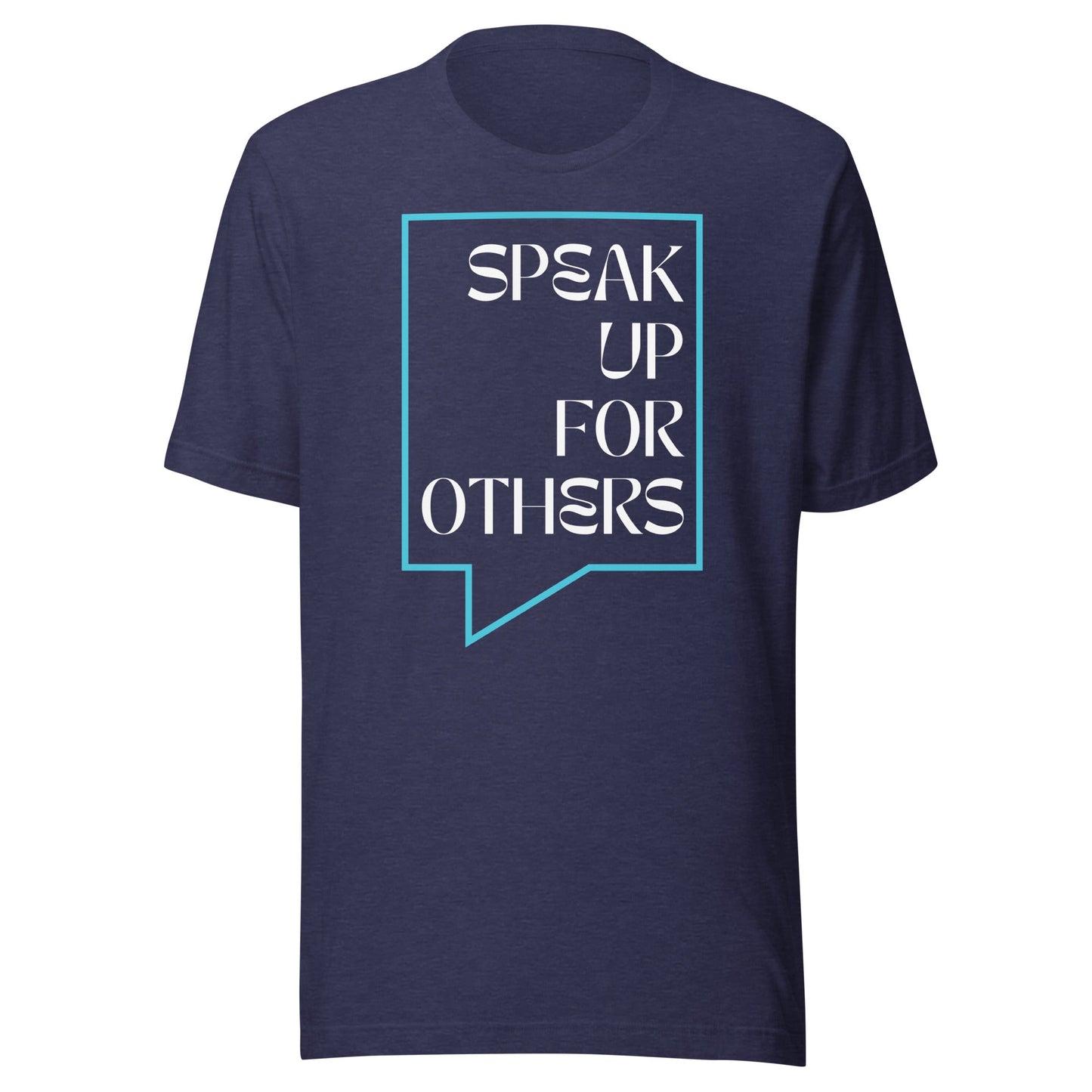 Speak Up for Others Speech Bubble Unisex t-shirt-recalciGrant