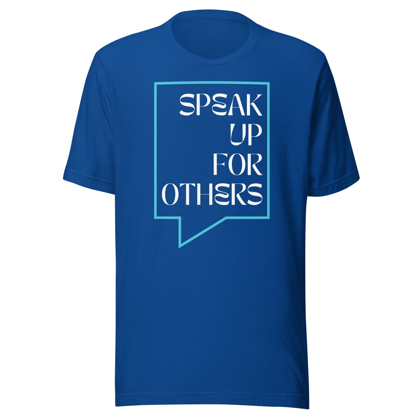 Speak Up for Others Speech Bubble Unisex t-shirt-recalciGrant
