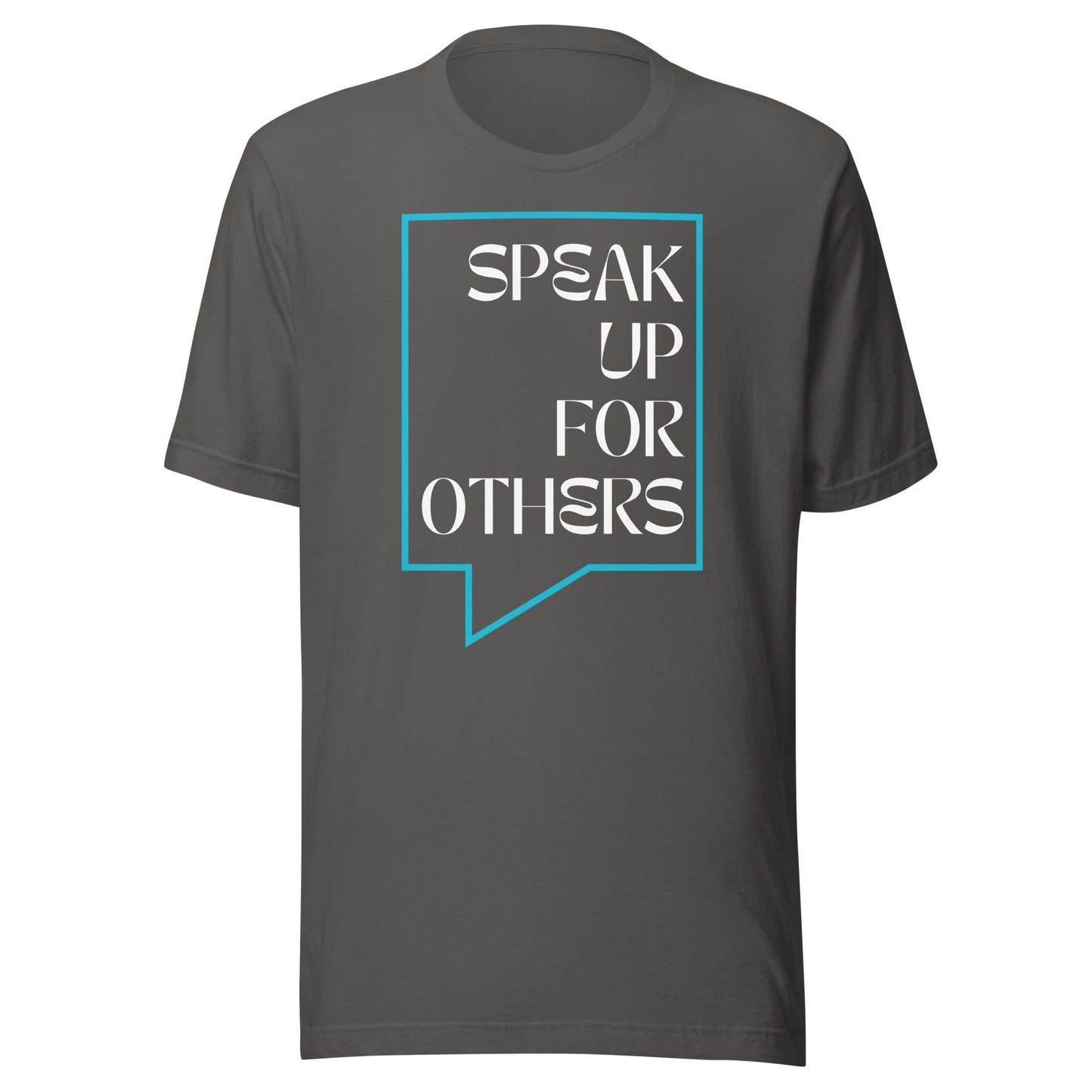 Speak Up for Others Speech Bubble Unisex t-shirt-recalciGrant