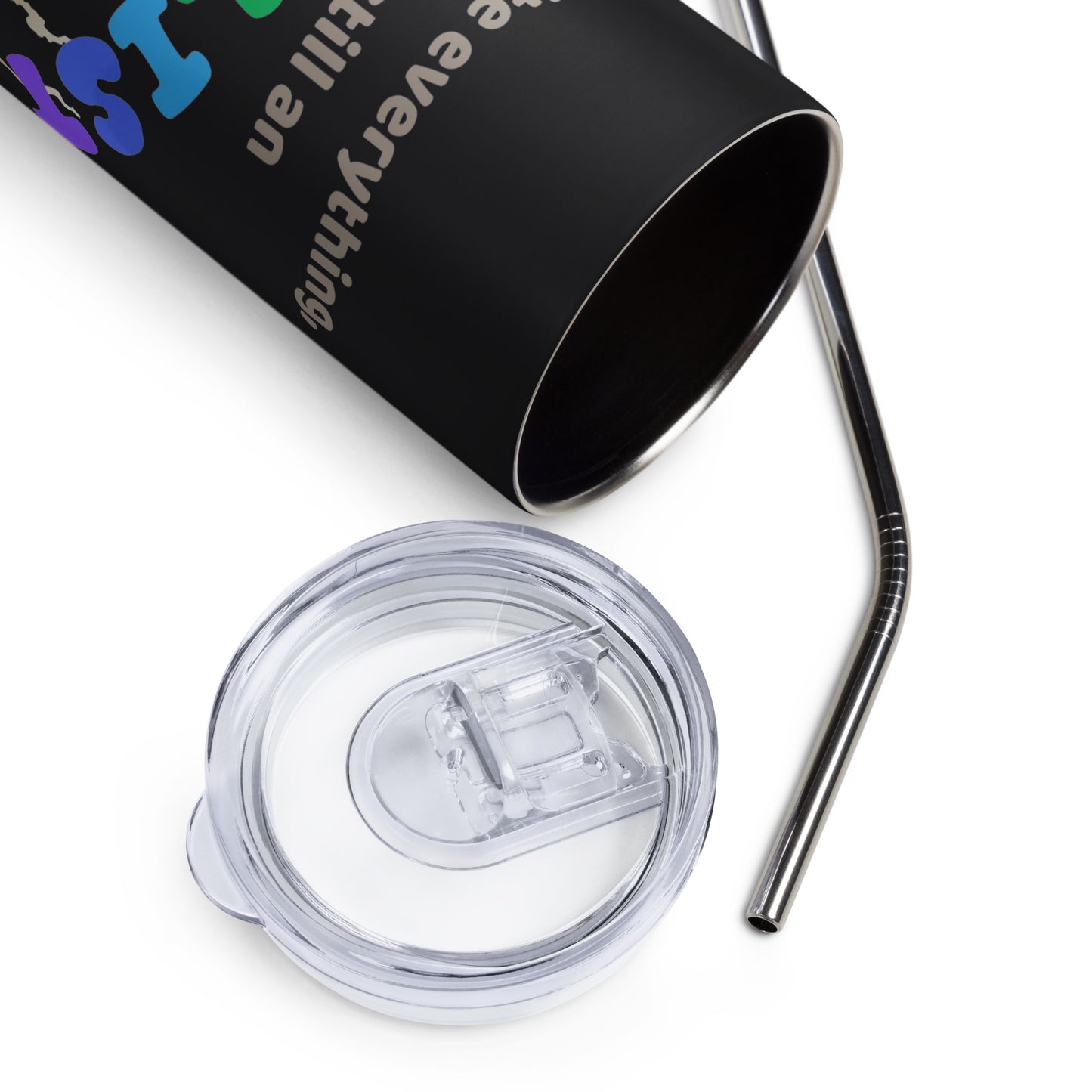 Still an Idealist Stainless steel tumbler