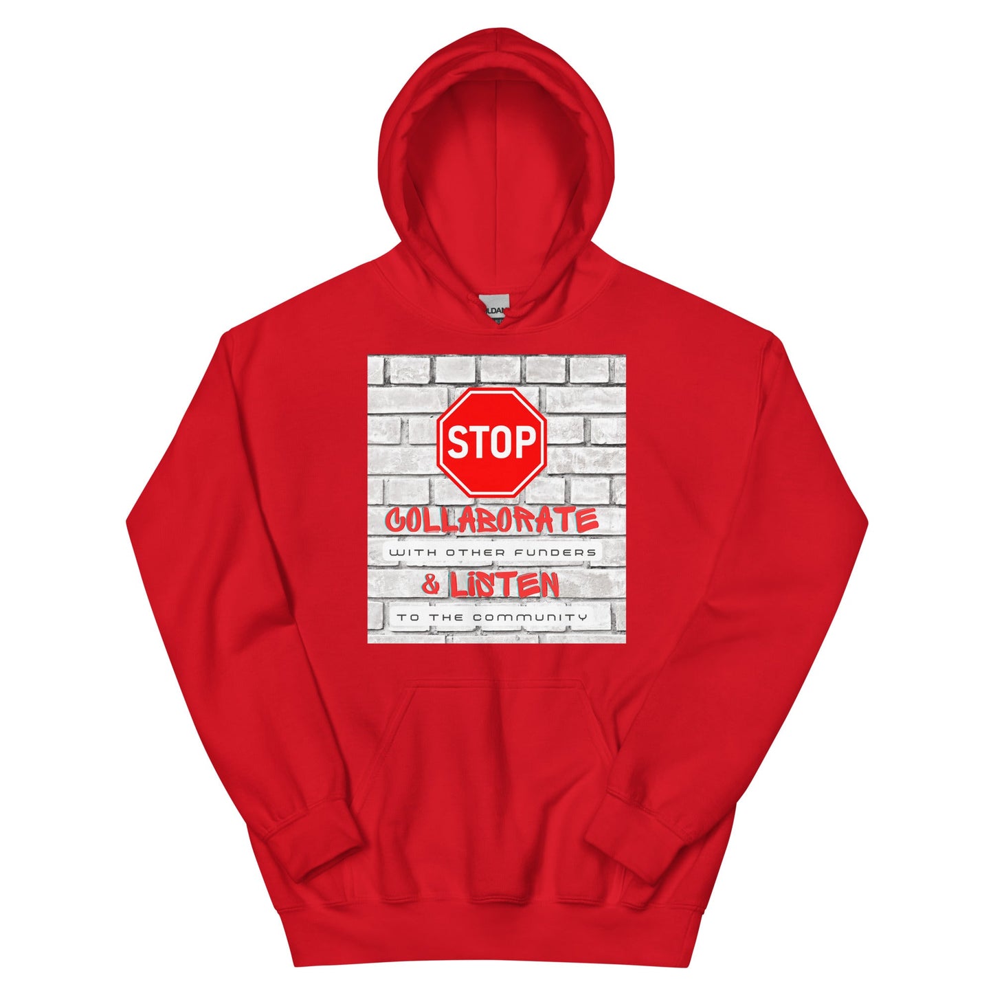 Stop, Collaborate & Listen Unisex Hoodie-recalciGrant