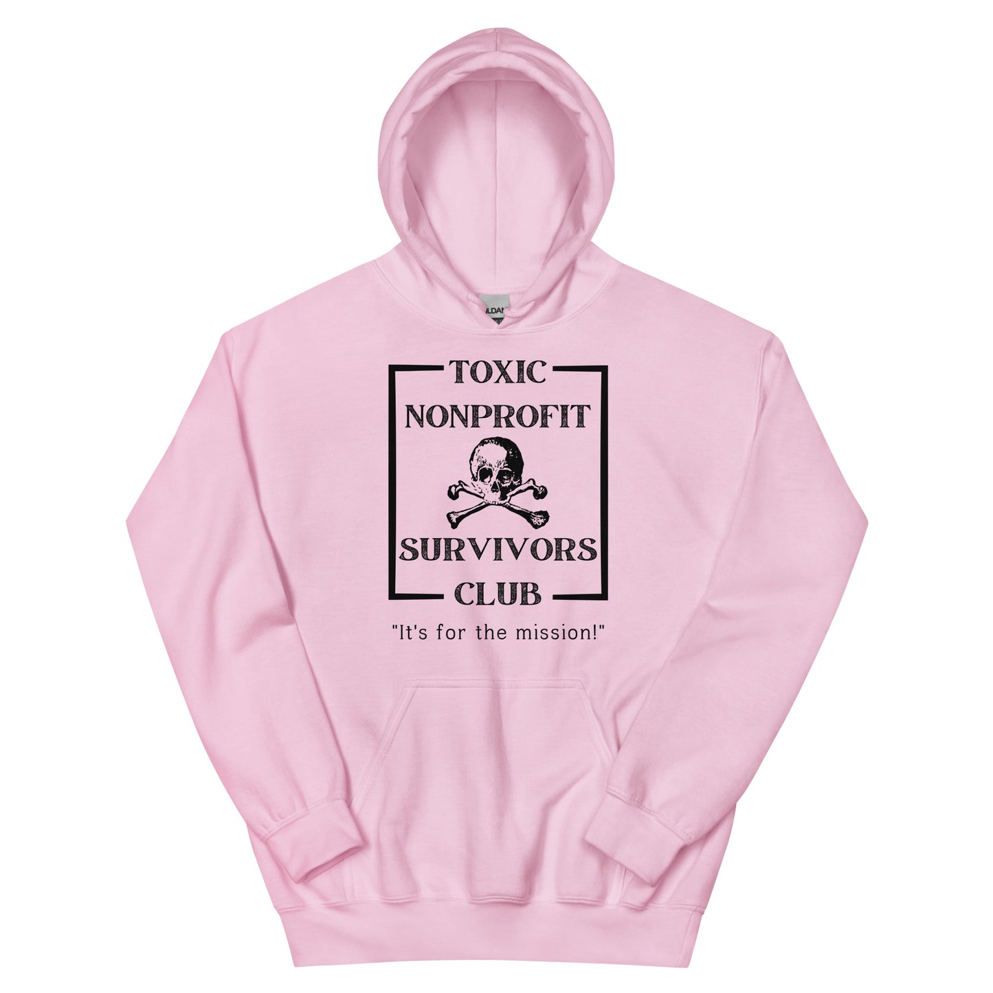 Toxic Nonprofit Survivors Club Light Unisex Hoodie