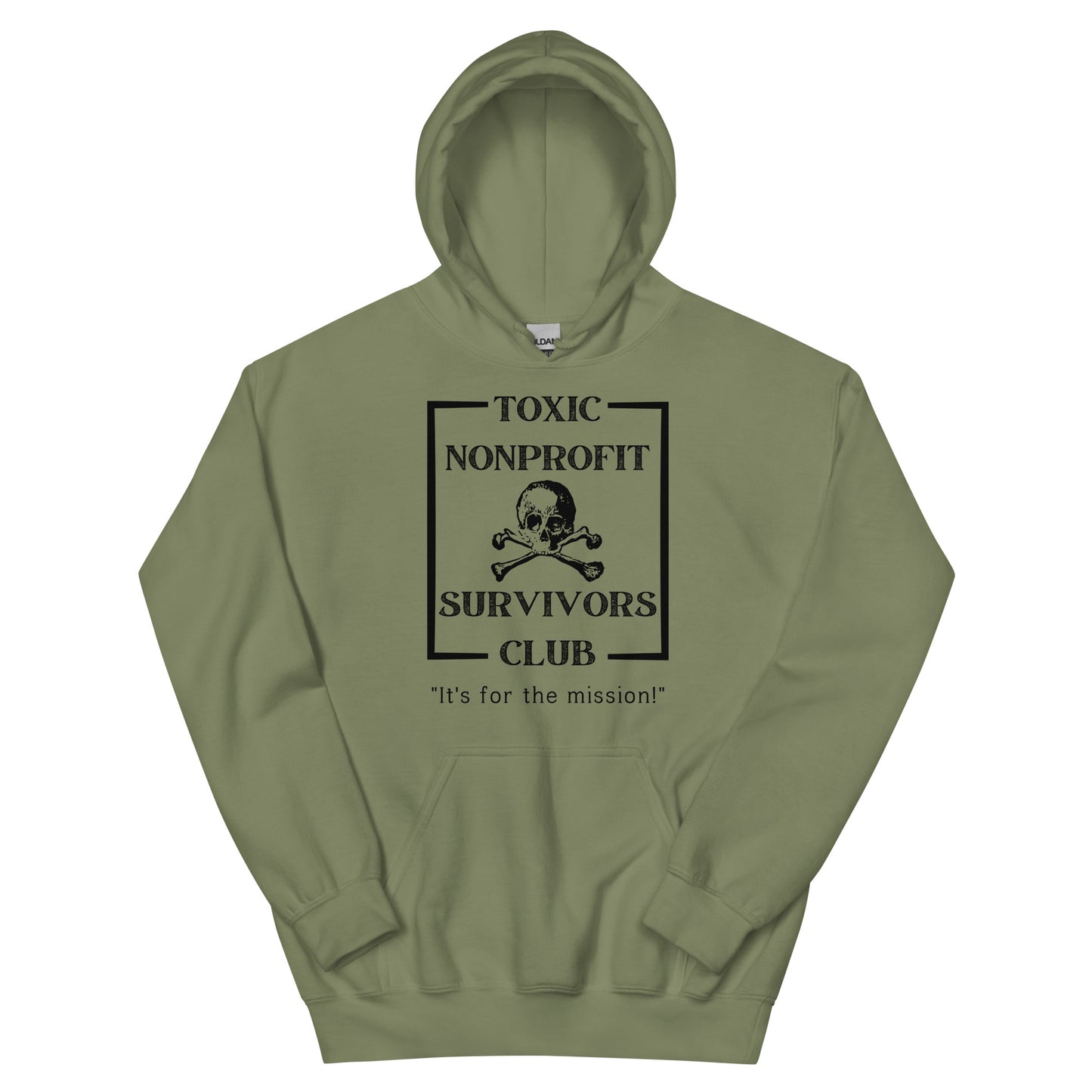 Toxic Nonprofit Survivors Club Light Unisex Hoodie