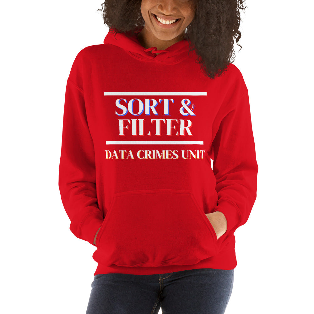 Data Crimes Unit Unisex Hoodie-recalciGrant