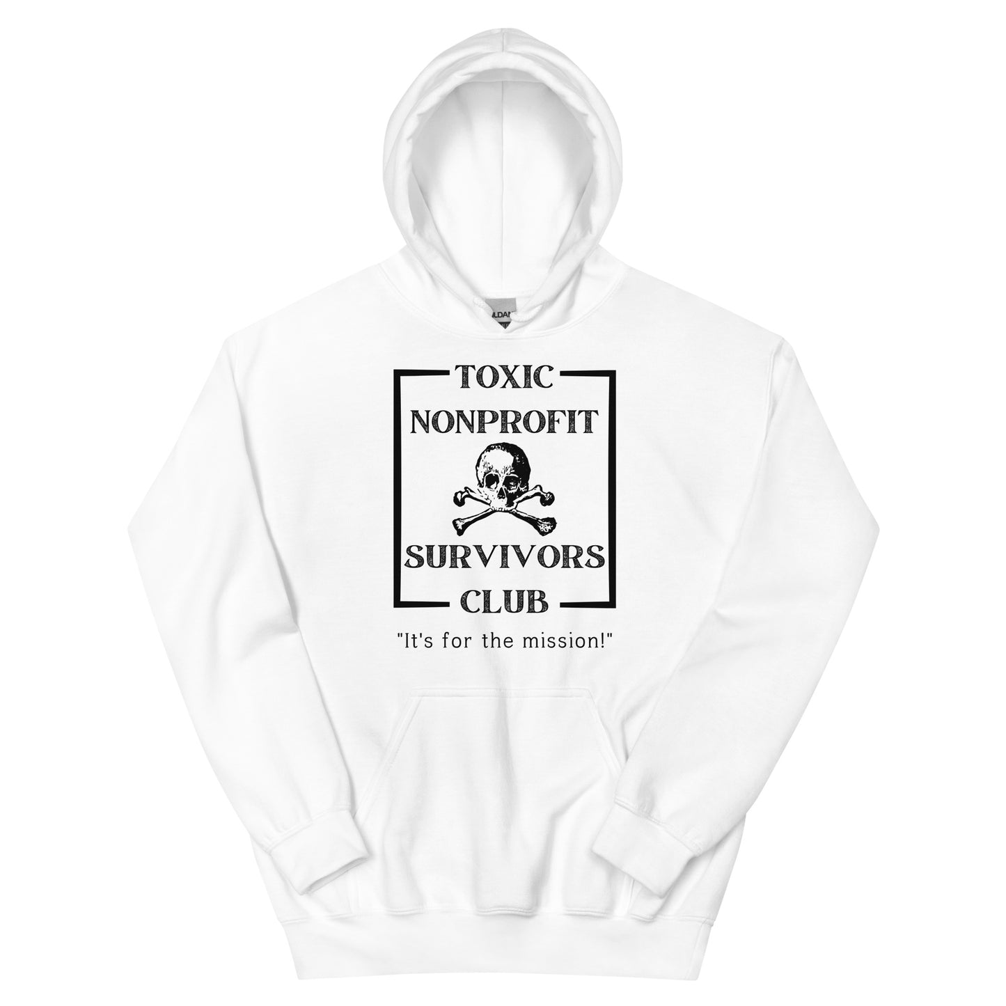 Toxic Nonprofit Survivors Club Light Unisex Hoodie
