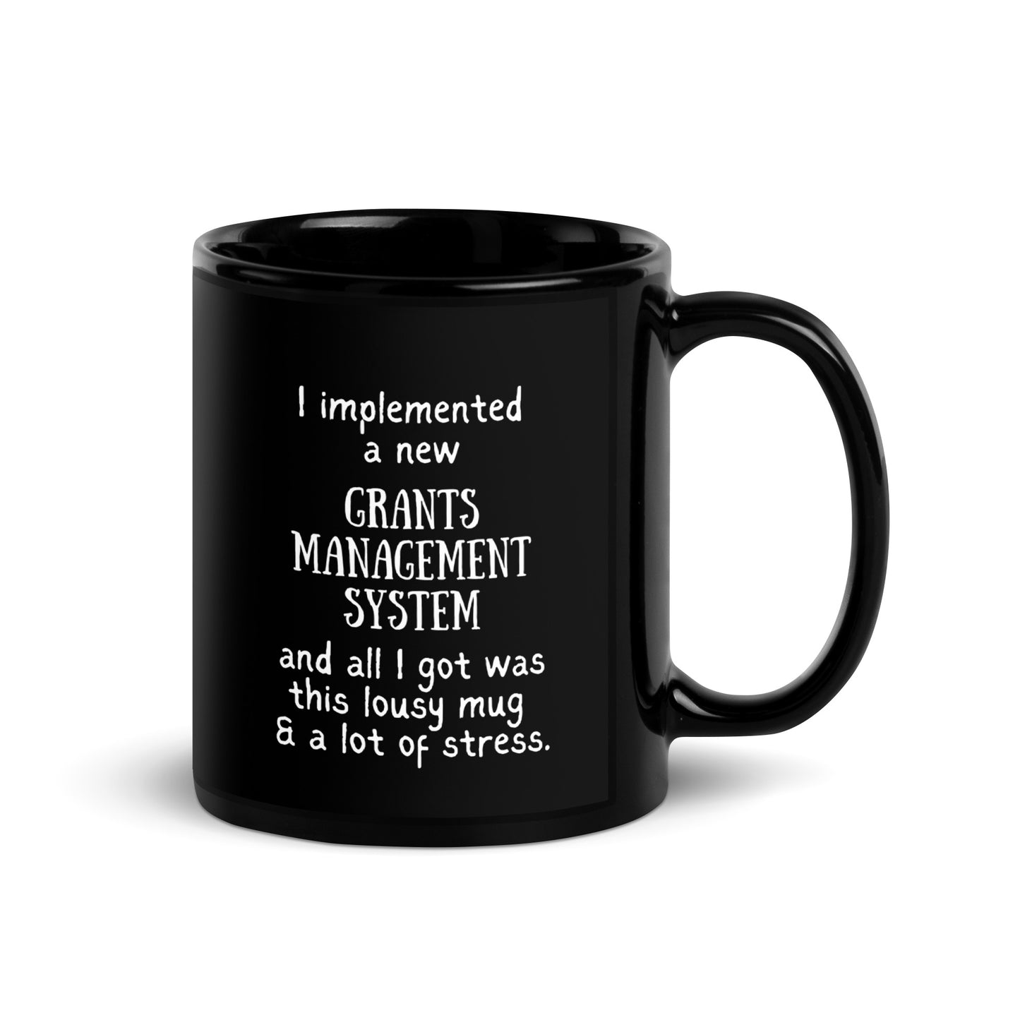 Implemented a New GMS and All I Got Was... Black Glossy Mug 11oz