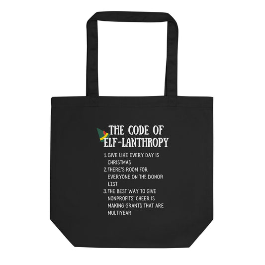 Code of Elf-lanthropy Eco Tote Bag